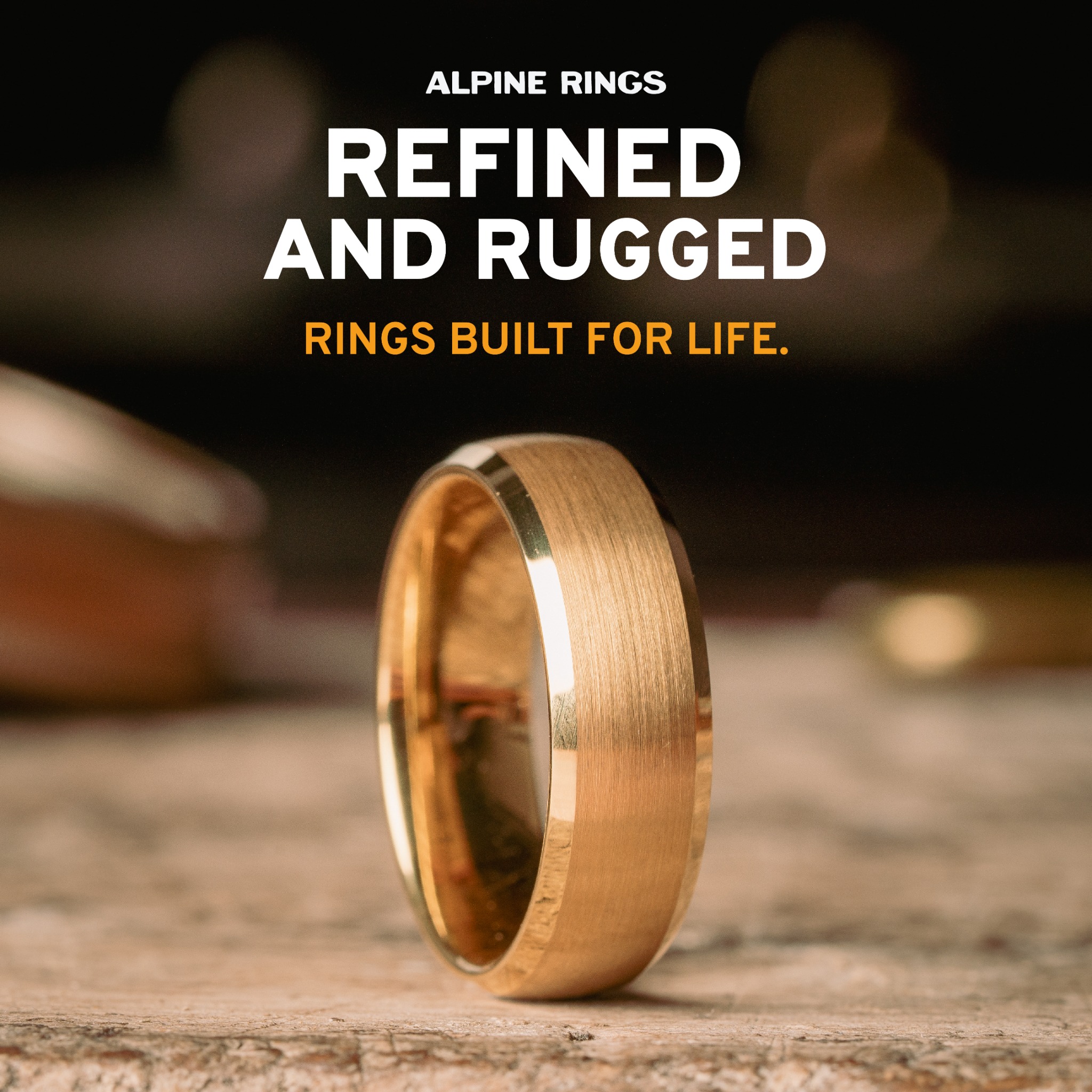 Alpine Rings Facebook ad: Perfect Fit Guaranteed