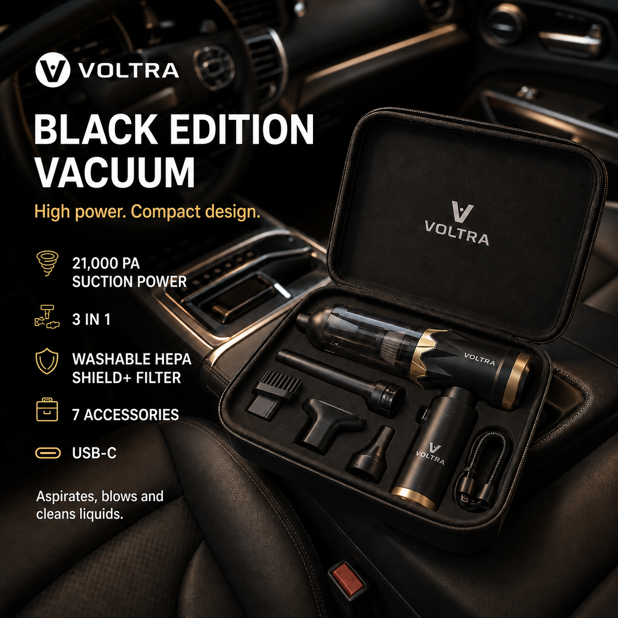 Voltra New Zealand Facebook ad: Voltra Black: Elite Cleaning!