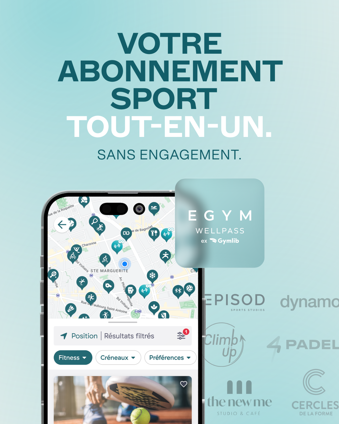 EGYM Wellpass - Ex Gymlib Facebook ad