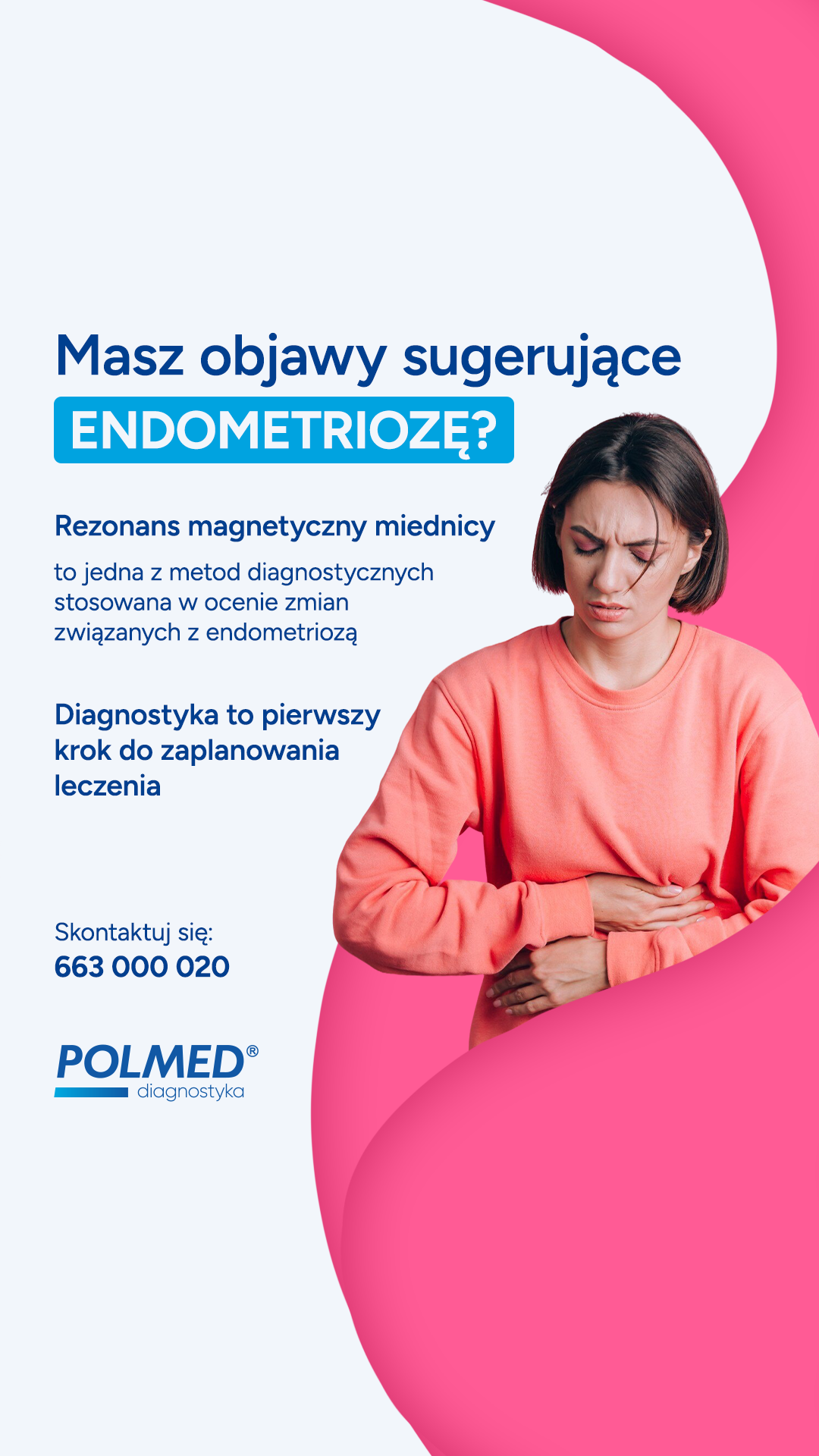Polmed Diagnostyka Facebook ad from Jul 23, 2025