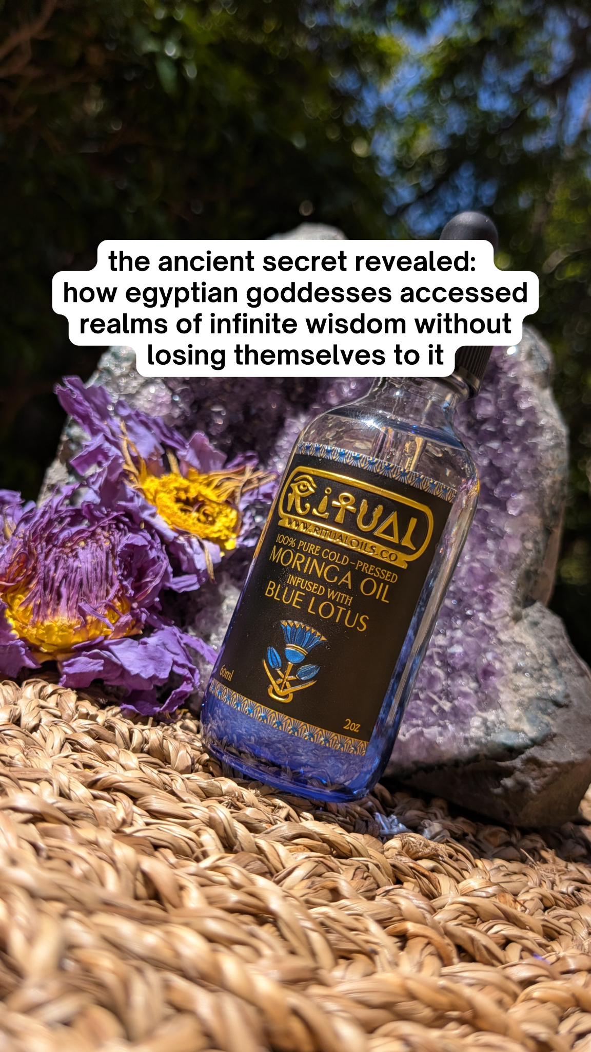 Ritual Oils Facebook ad