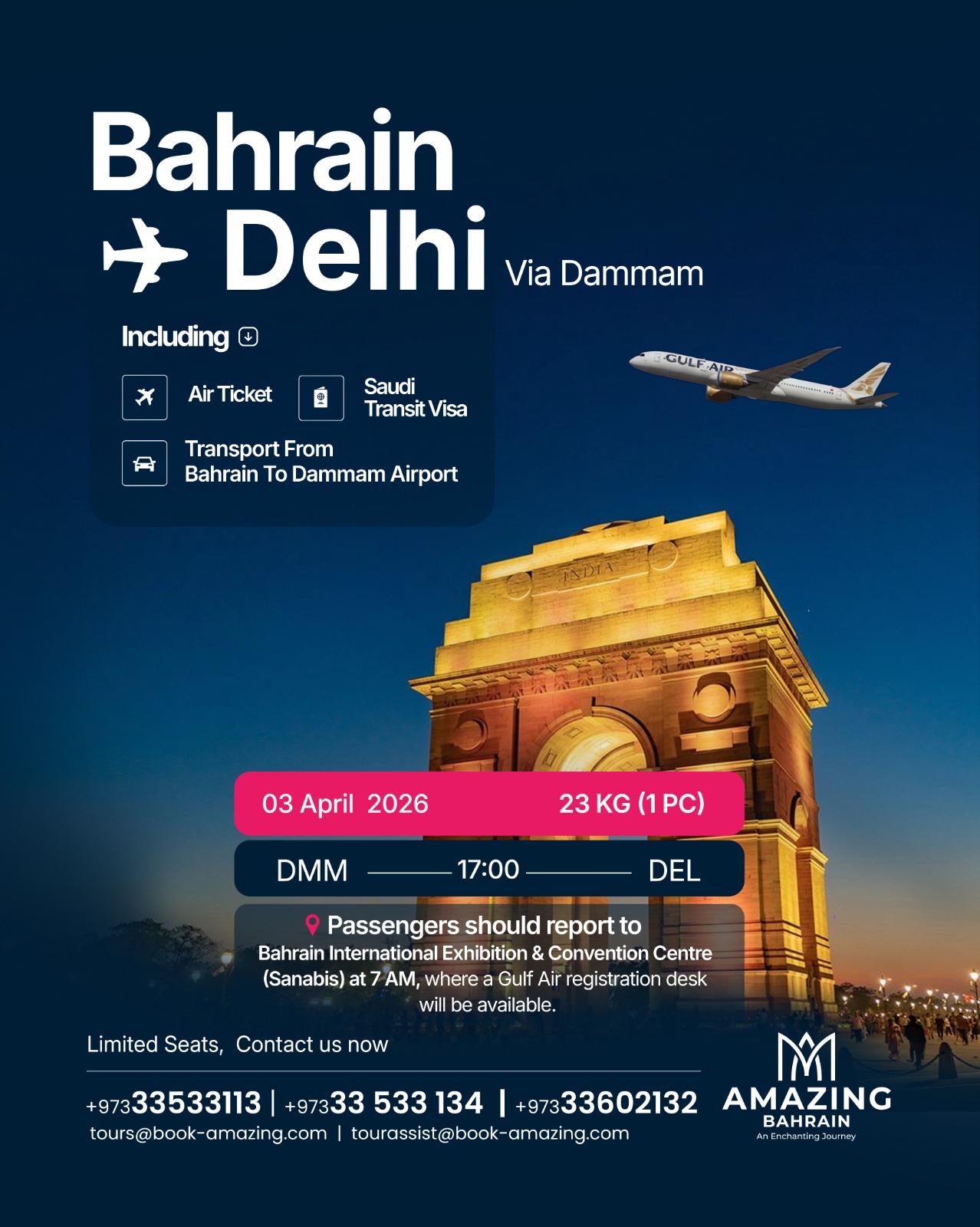 Amazing Bahrain Facebook ad