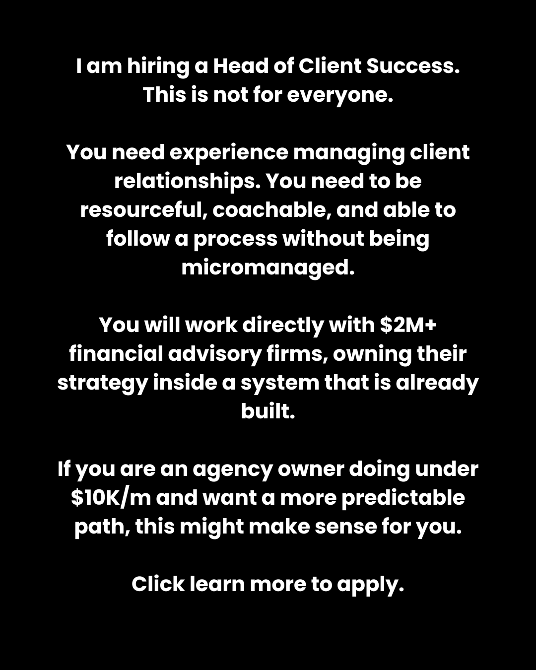 Catalyze Growth Partners Facebook ad