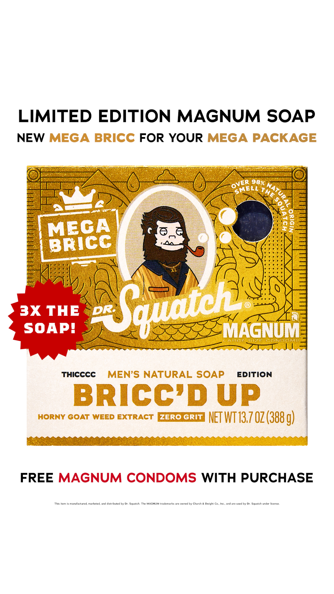 Dr. Squatch Facebook ad