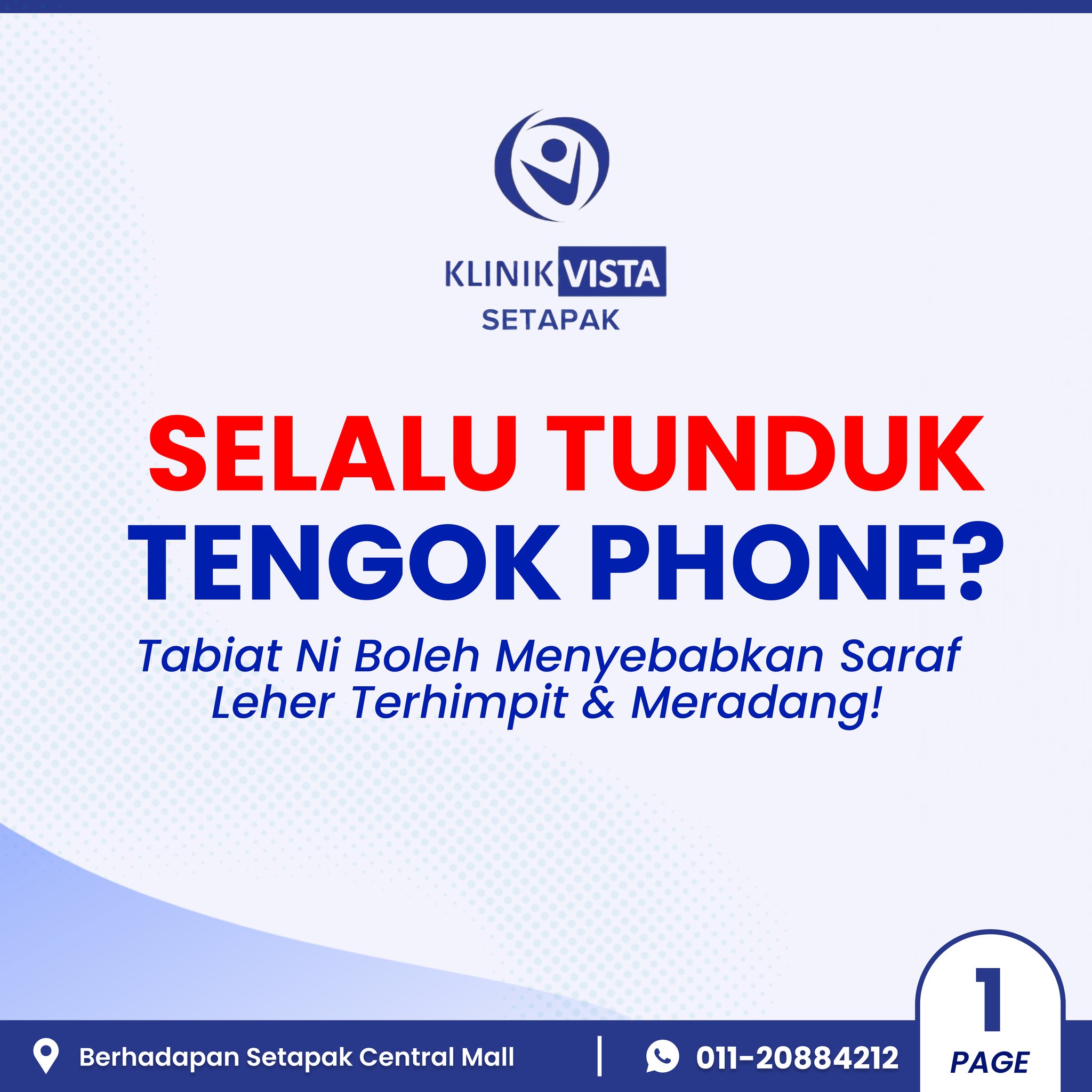 Klinik Vista Setapak Facebook ad