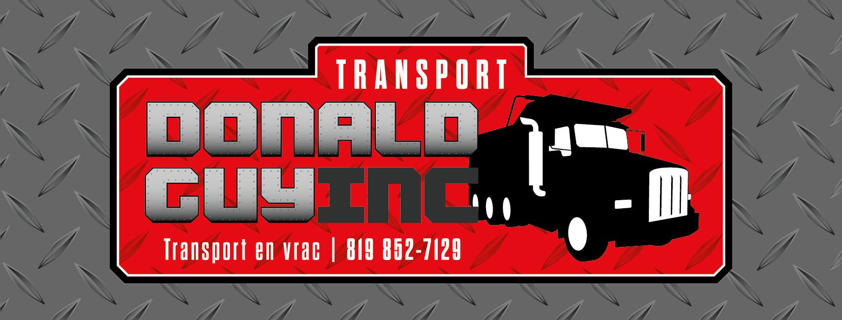 Transport et excavation Donald Guy Facebook ad: transport en vrac