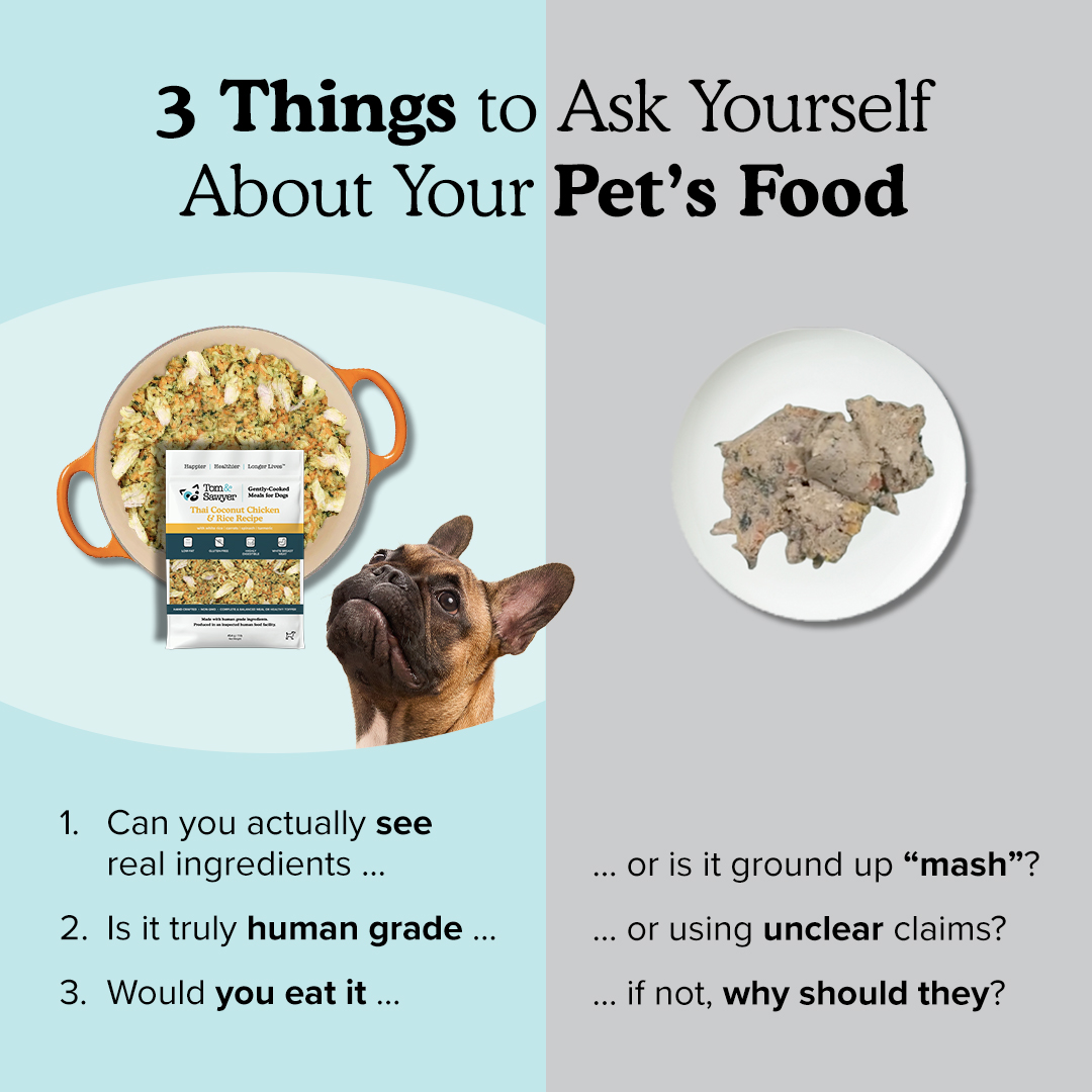 Tom&Sawyer Fresh Prepared Pet Meals Facebook ad: Give them the best