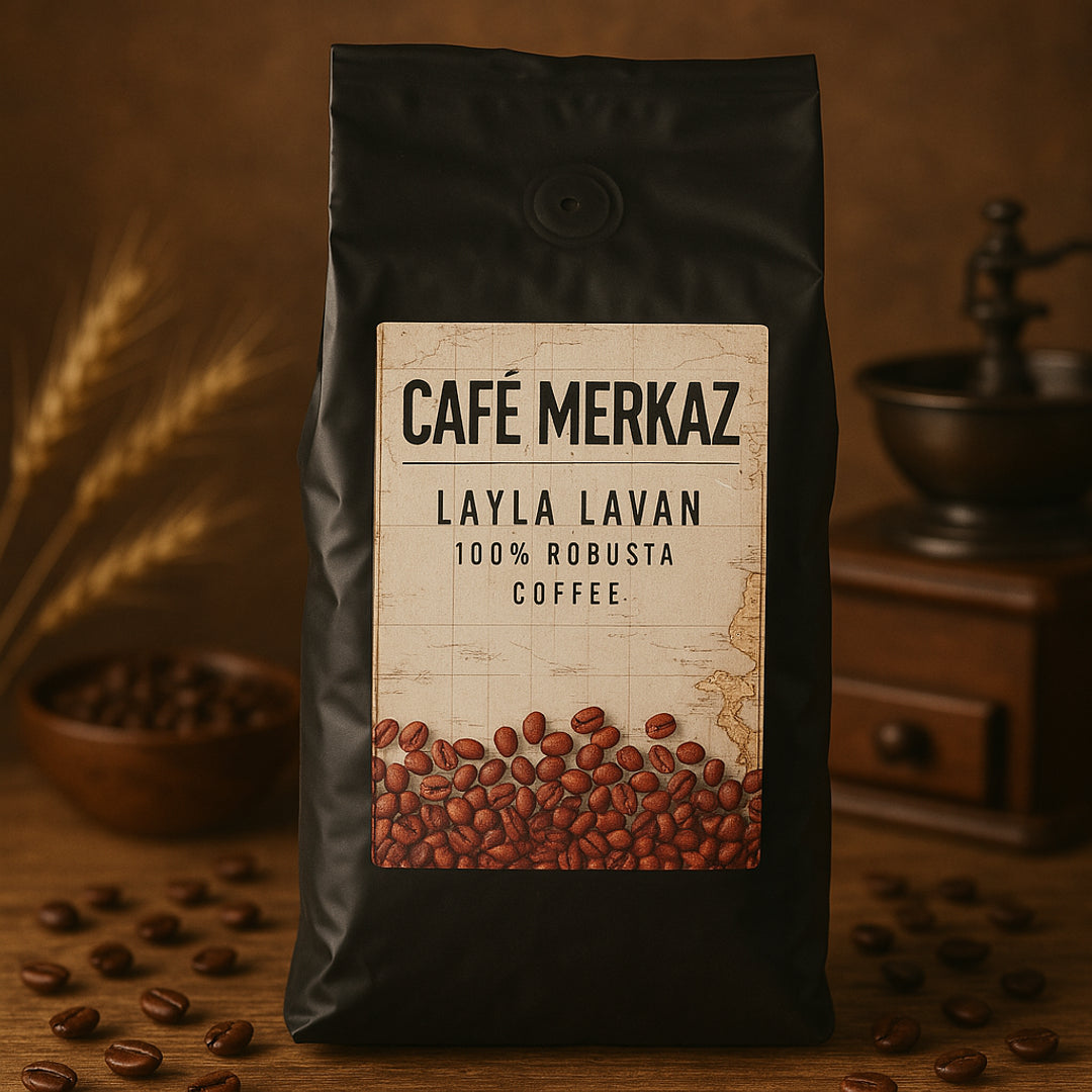 Cafe Merkaz USA Facebook ad: Highest Natural Caffeine. Smooth Finish