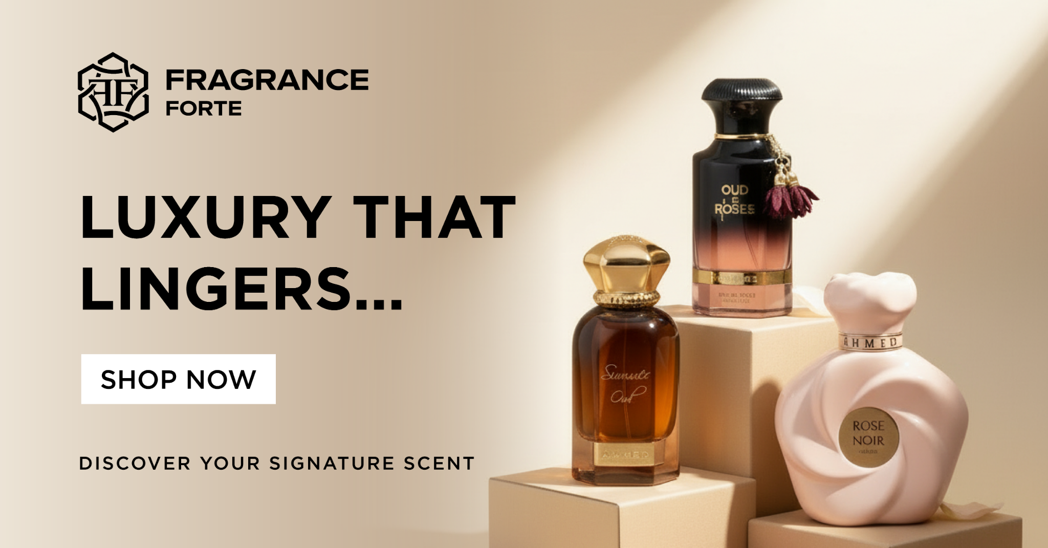 Fragrance Forte Facebook ad