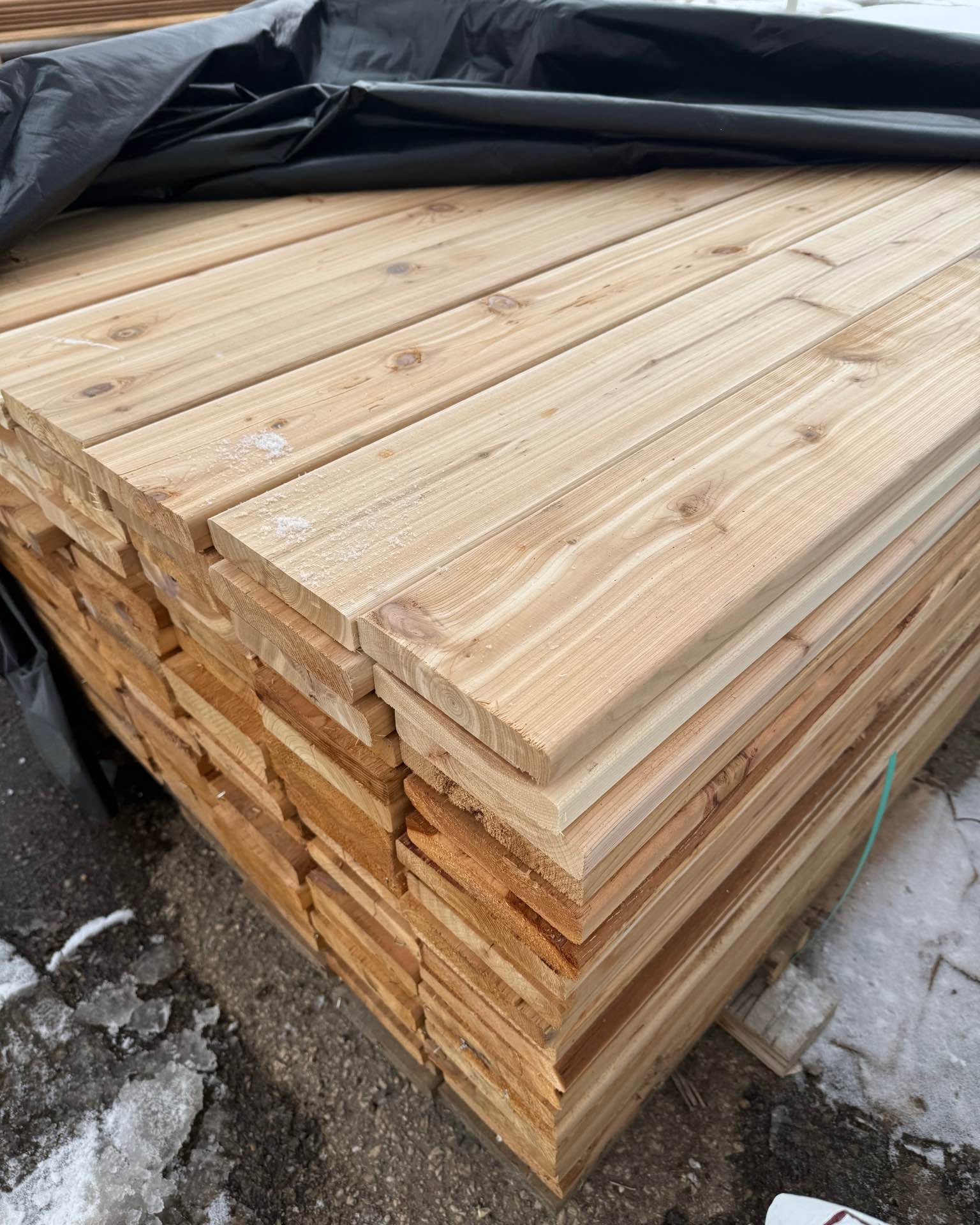 Zach Kingma Facebook ad: AFFORDABLE CEDAR 5/4 DECKING