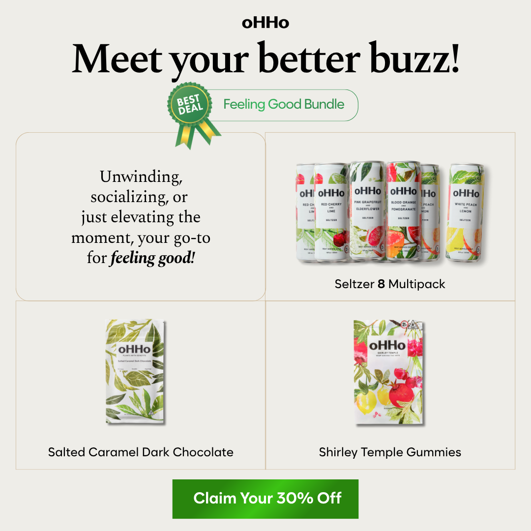 OHHo Facebook ad: All the Chill, Zero Hangover