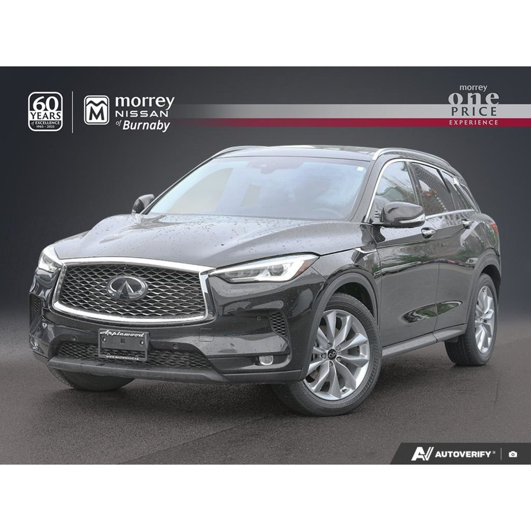 Morrey Infiniti Burnaby Facebook ad: USED / PRE-OWNED INFINITI VEHICLES