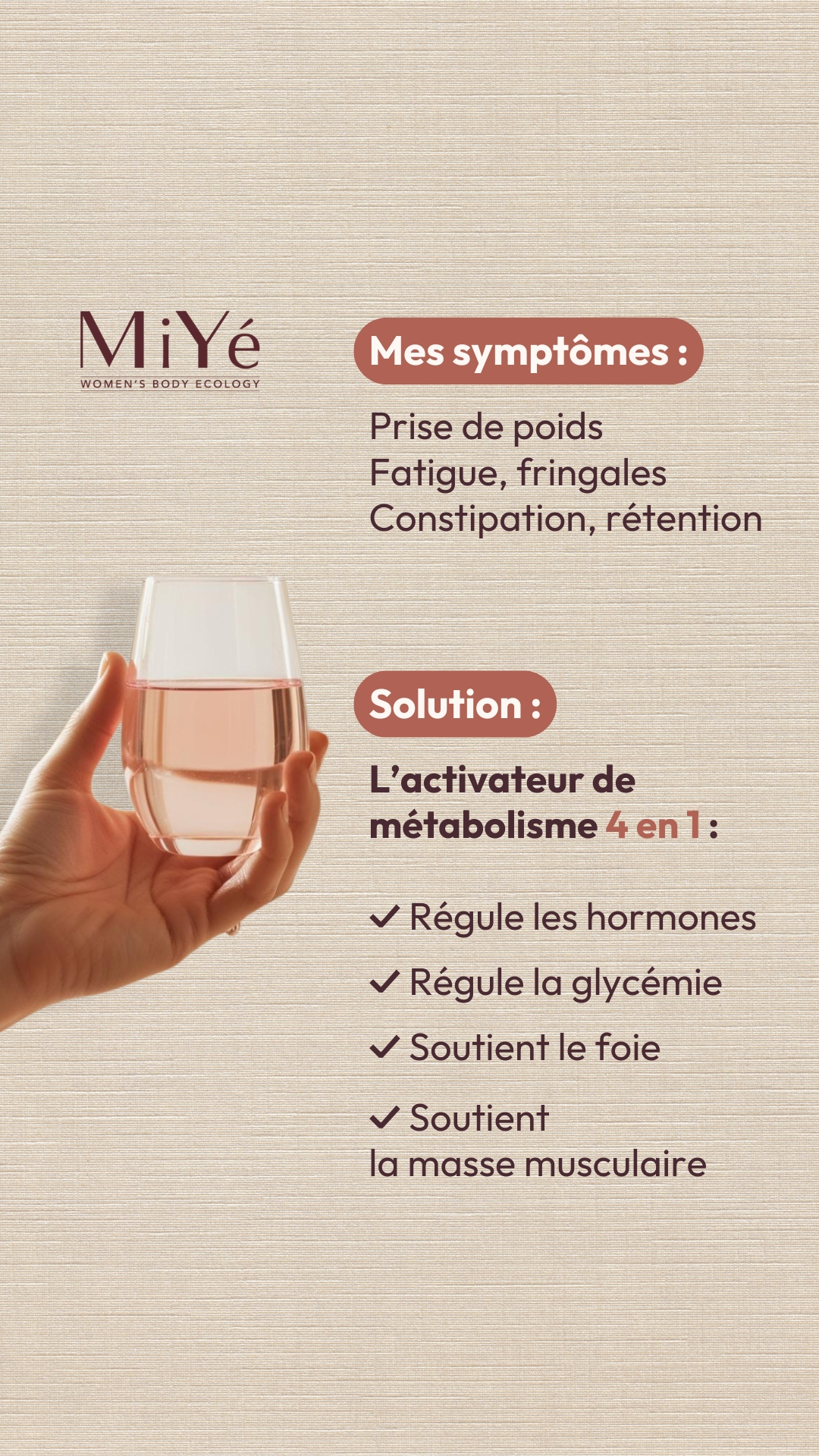 MiYé Facebook ad