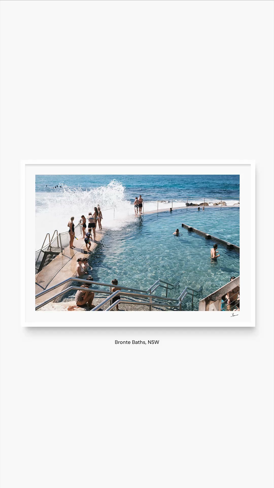 Australia Unseen Facebook ad: Sydney coastal fine art prints