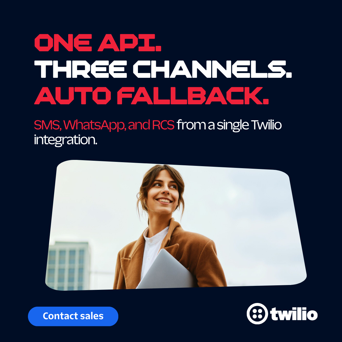 Twilio Facebook ad