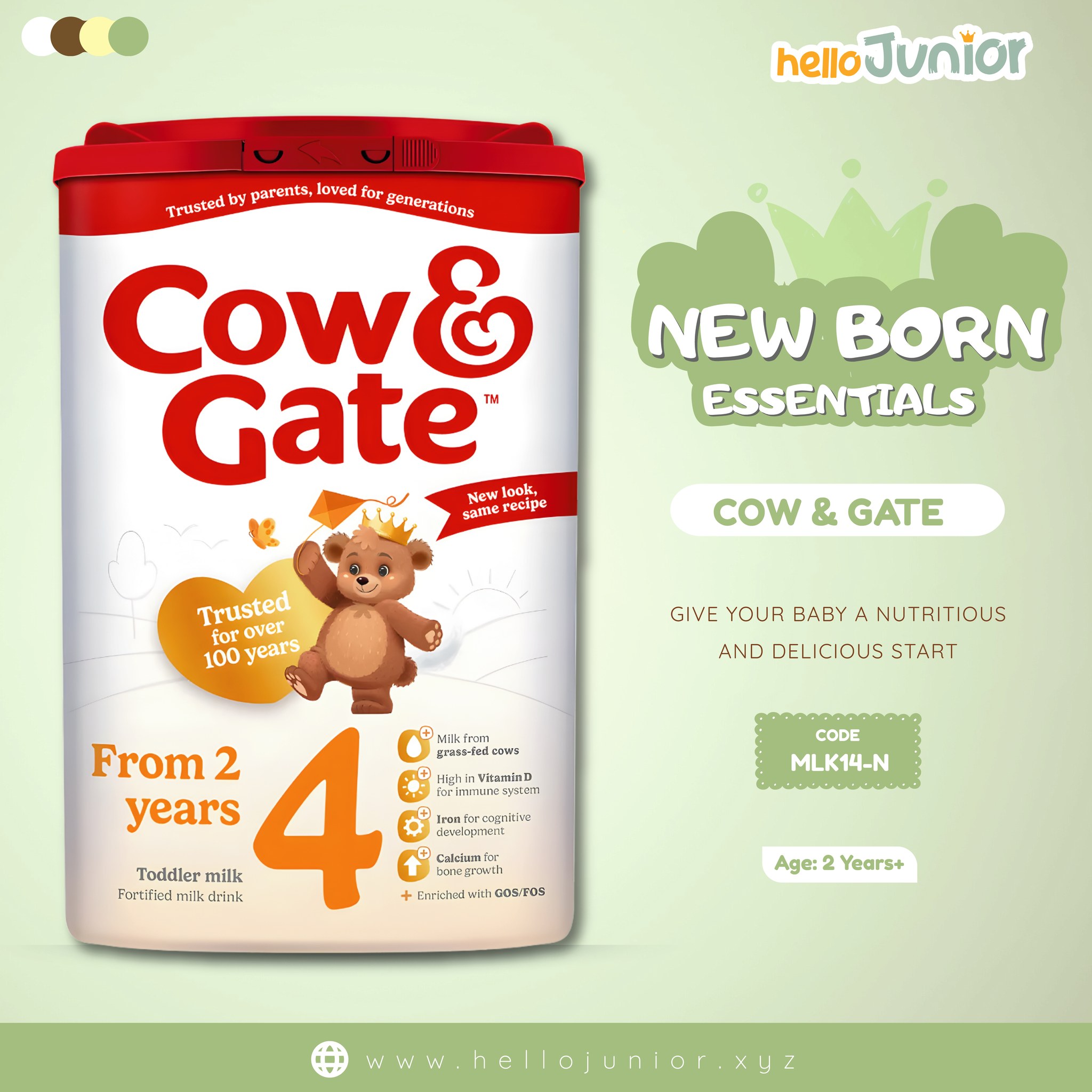 Hello Junior 2.0 Facebook ad