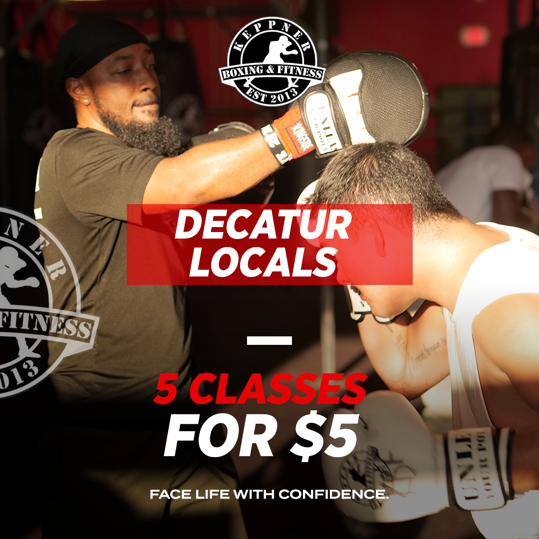 Keppner Boxing & Fitness - Decatur, GA Facebook ad: 5 Classes for $5