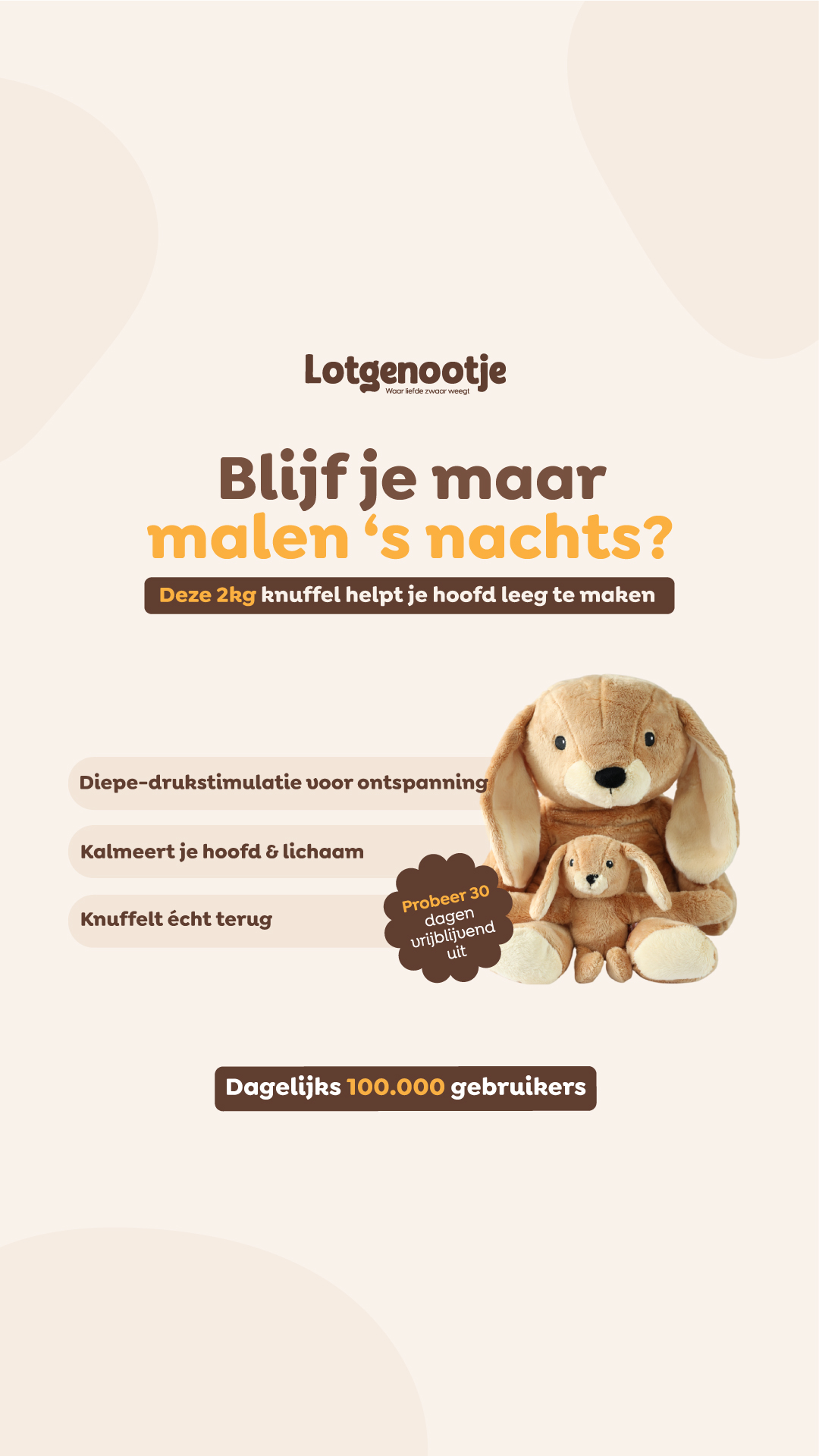 Lotgenootje Facebook ad