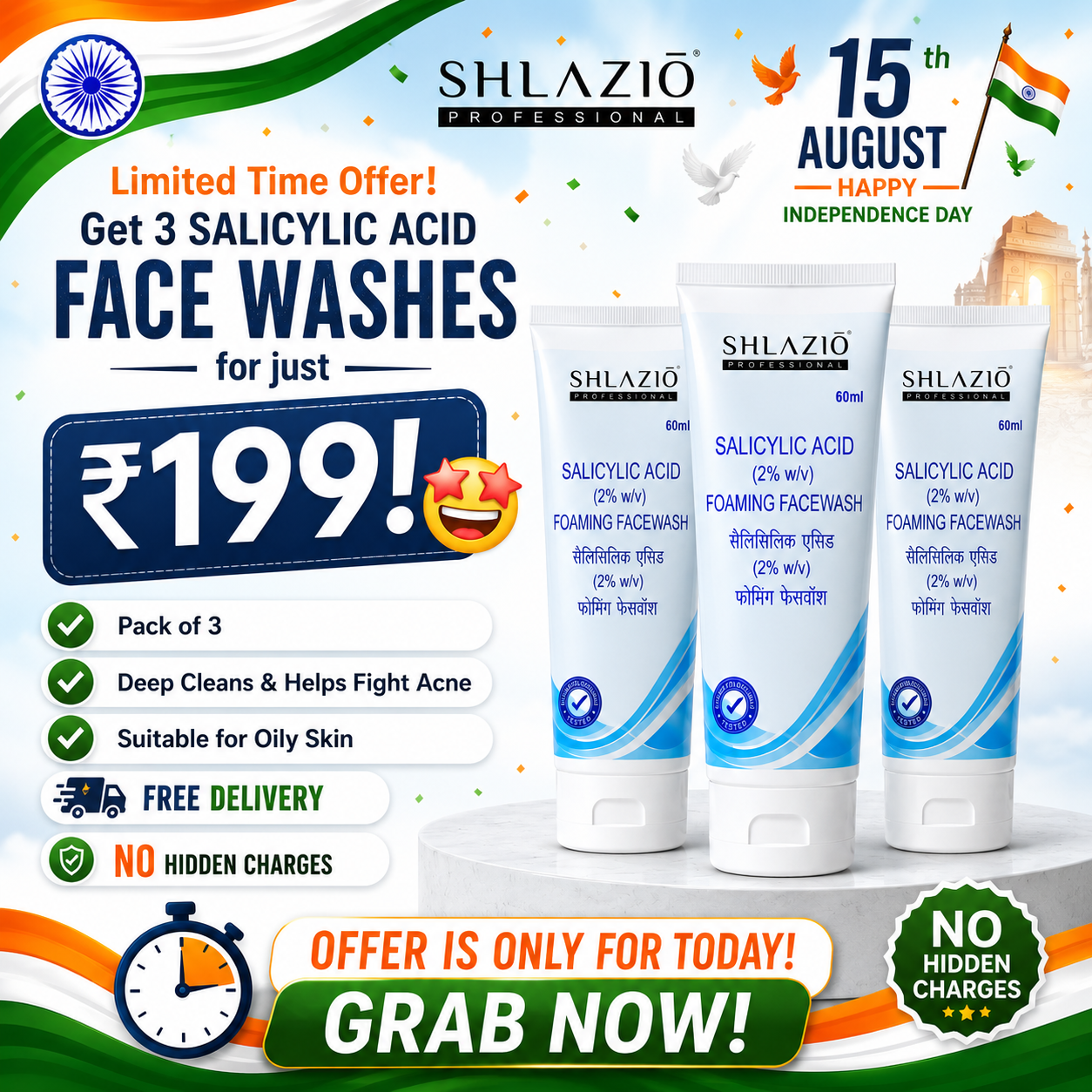 Shlazio Facebook ad