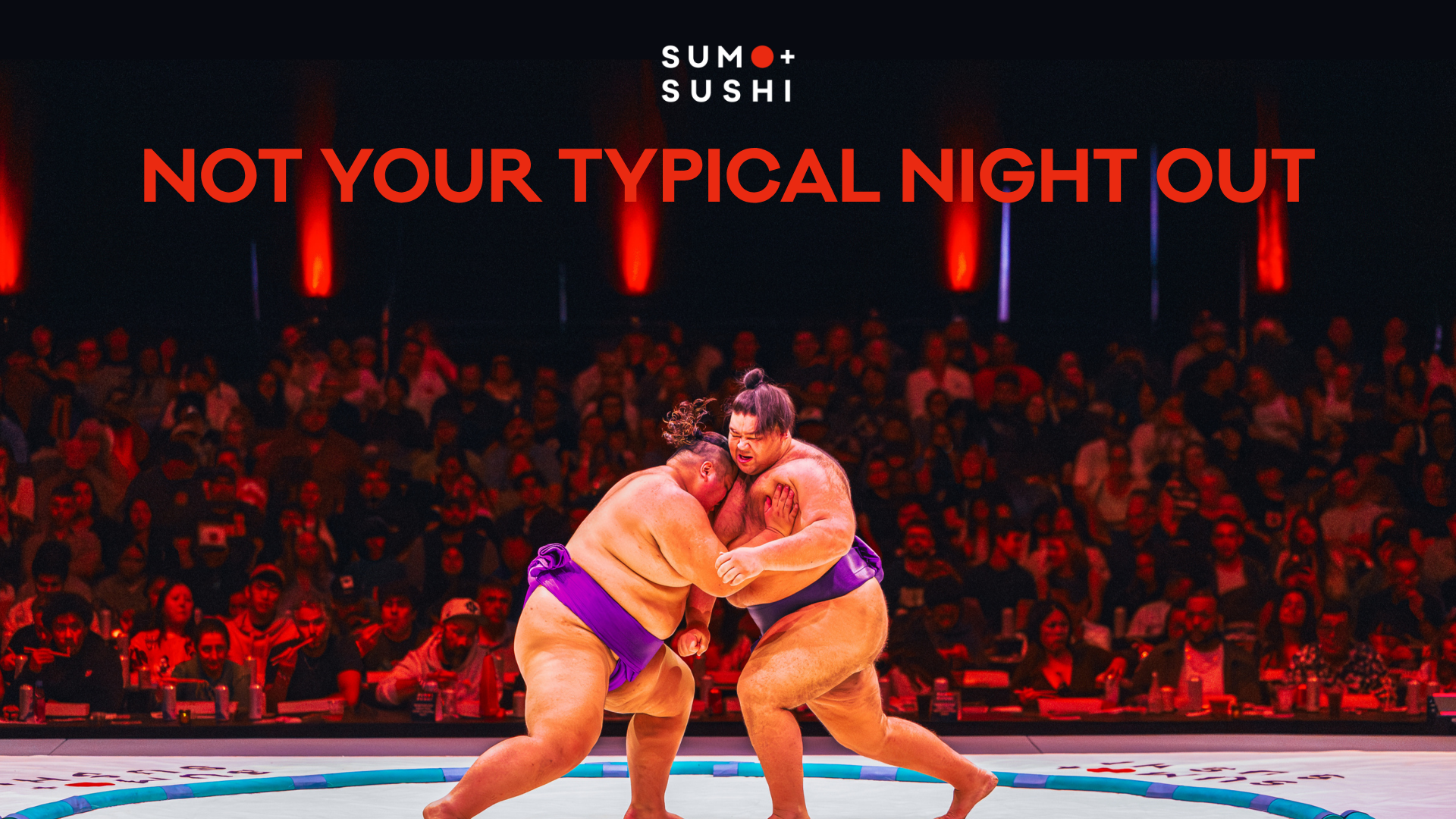 Sumo and Sushi Facebook ad