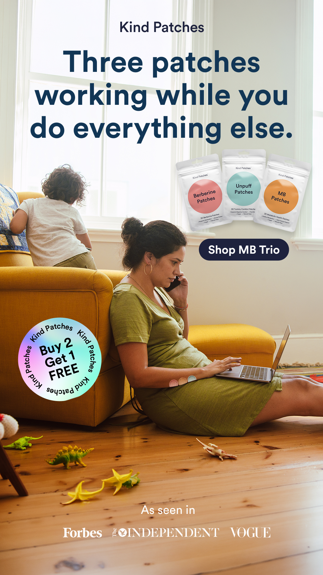 Kind Patches Facebook ad