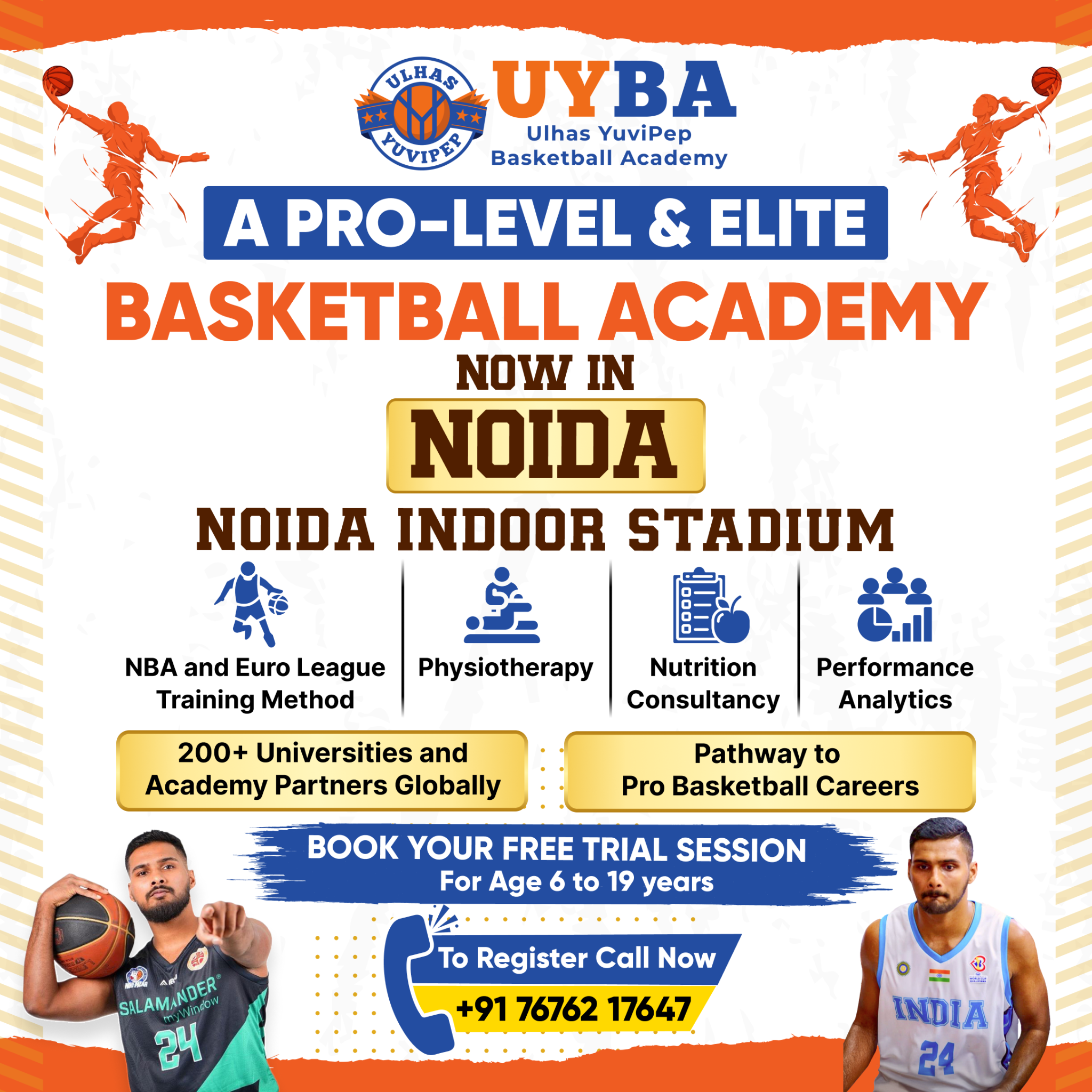 Ulhas Yuvipep Basketball Academy  Facebook ad