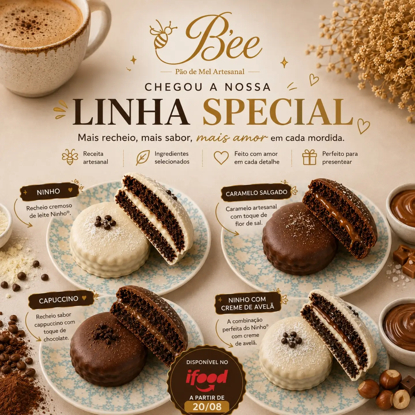 bee.apucarana Facebook ad: E finalmente… a nossa Linha Special foi revelada!