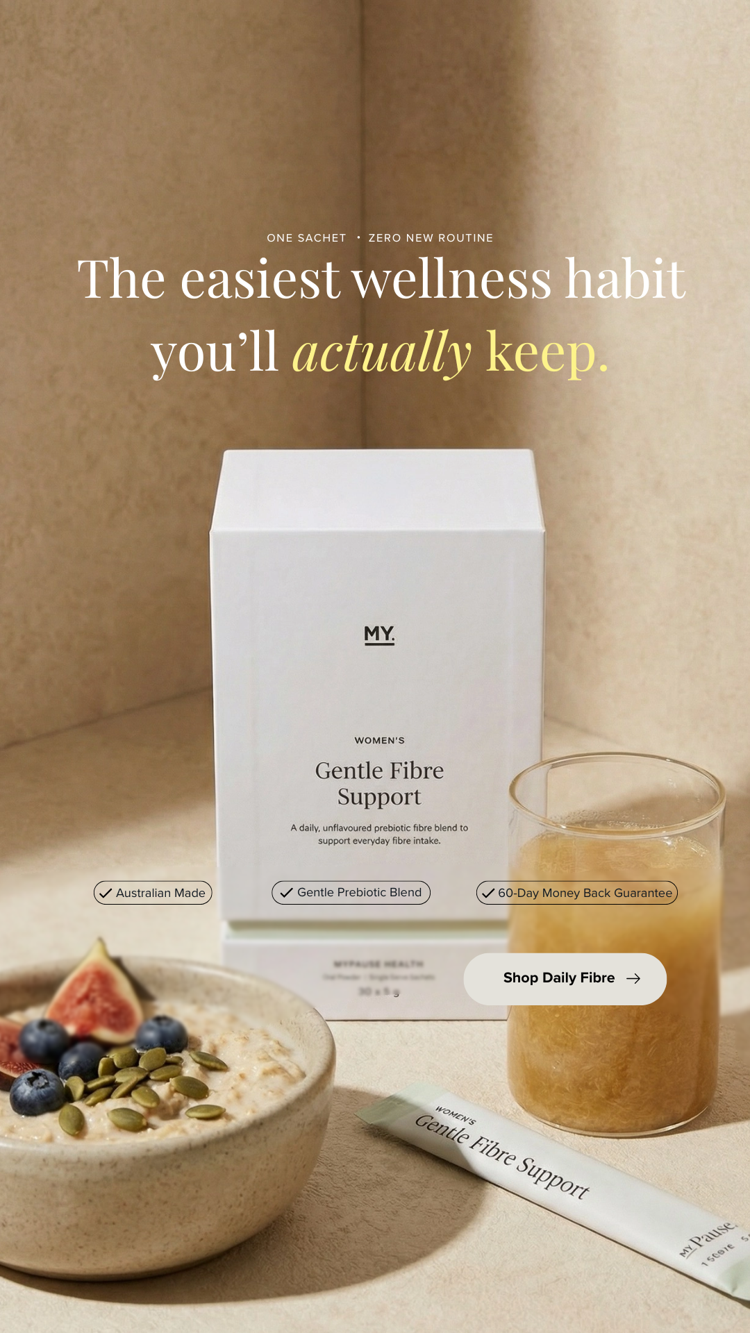 MyPause Health Facebook ad