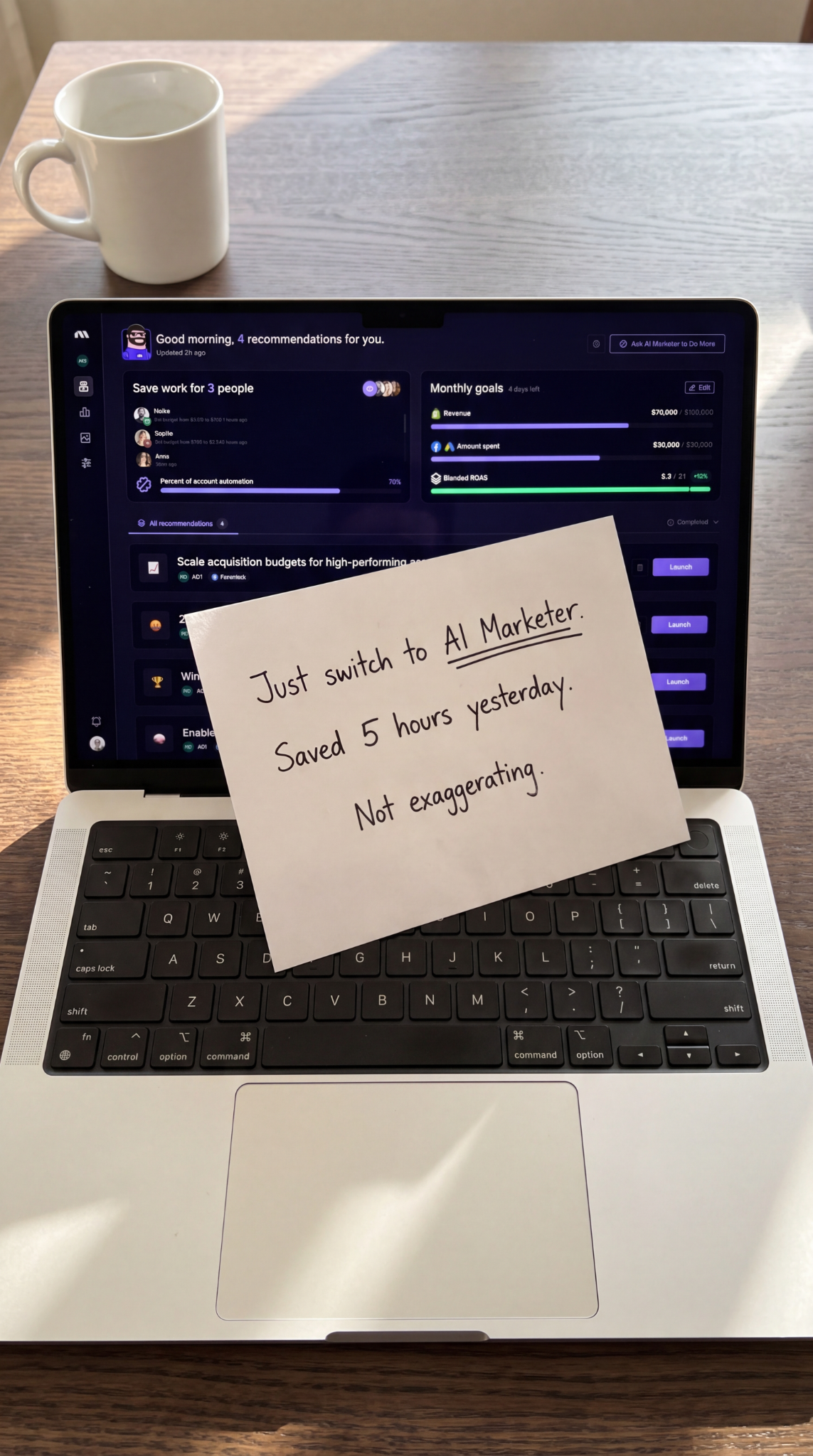 madgicx.com Facebook ad