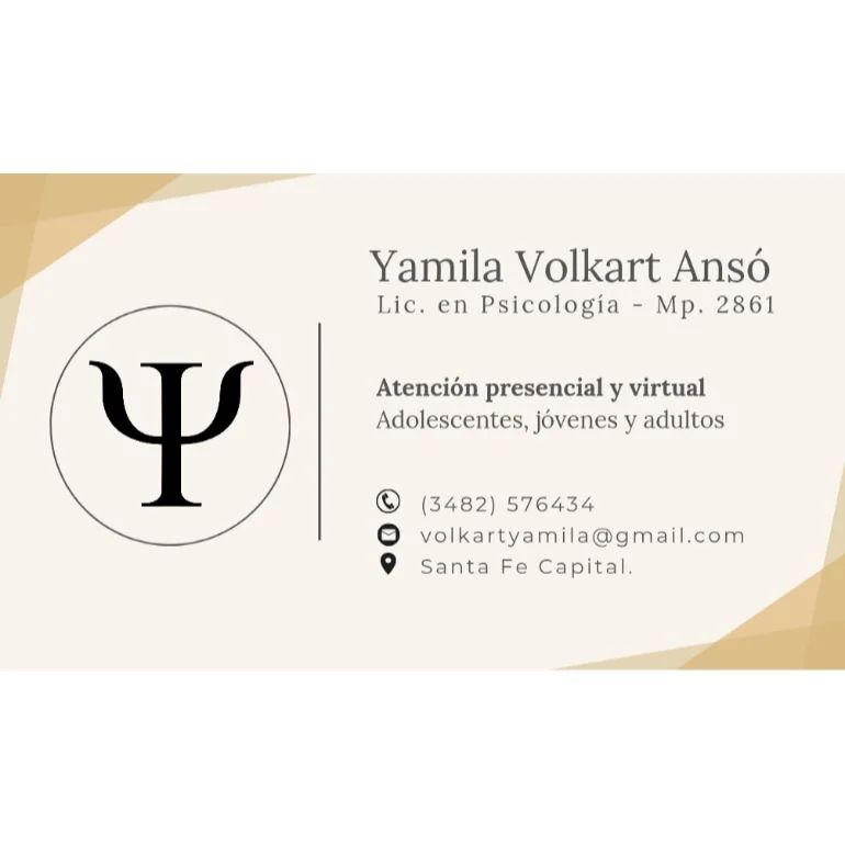 psi.yamila.volkart Facebook ad: Hola! Mi nombre es Yamila Volkart Ansó, soy…