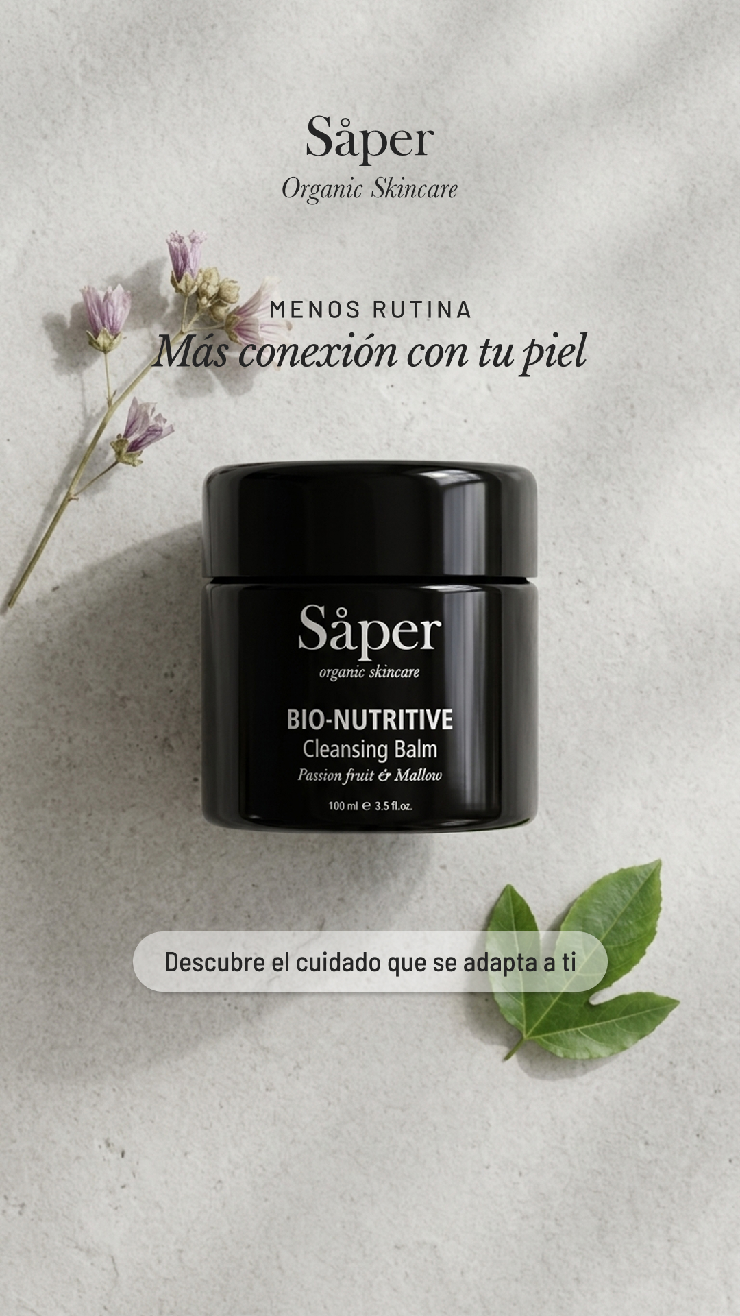 Såper Organic Skincare Facebook ad