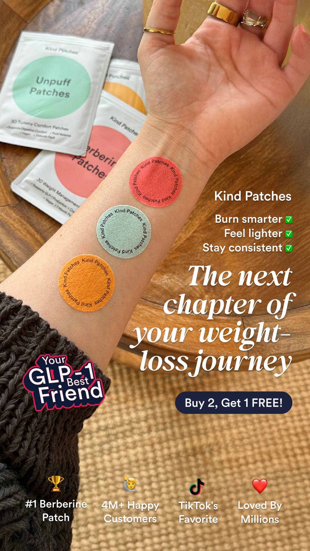 Kind Patches Facebook ad