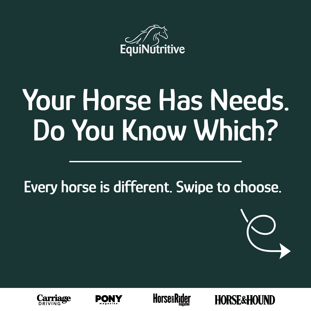 EquiNutritive Facebook ad