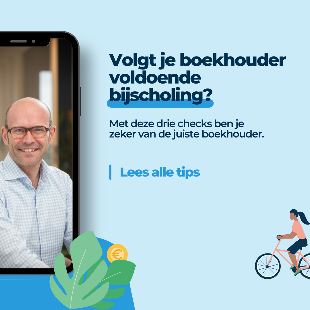 Olympus Mobility Facebook ad: Bekijk de tips van een boekhouder