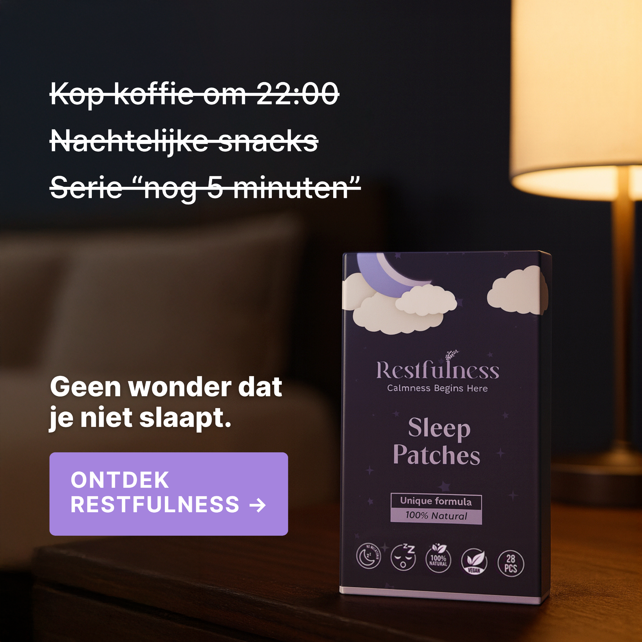 Restfulness Facebook ad
