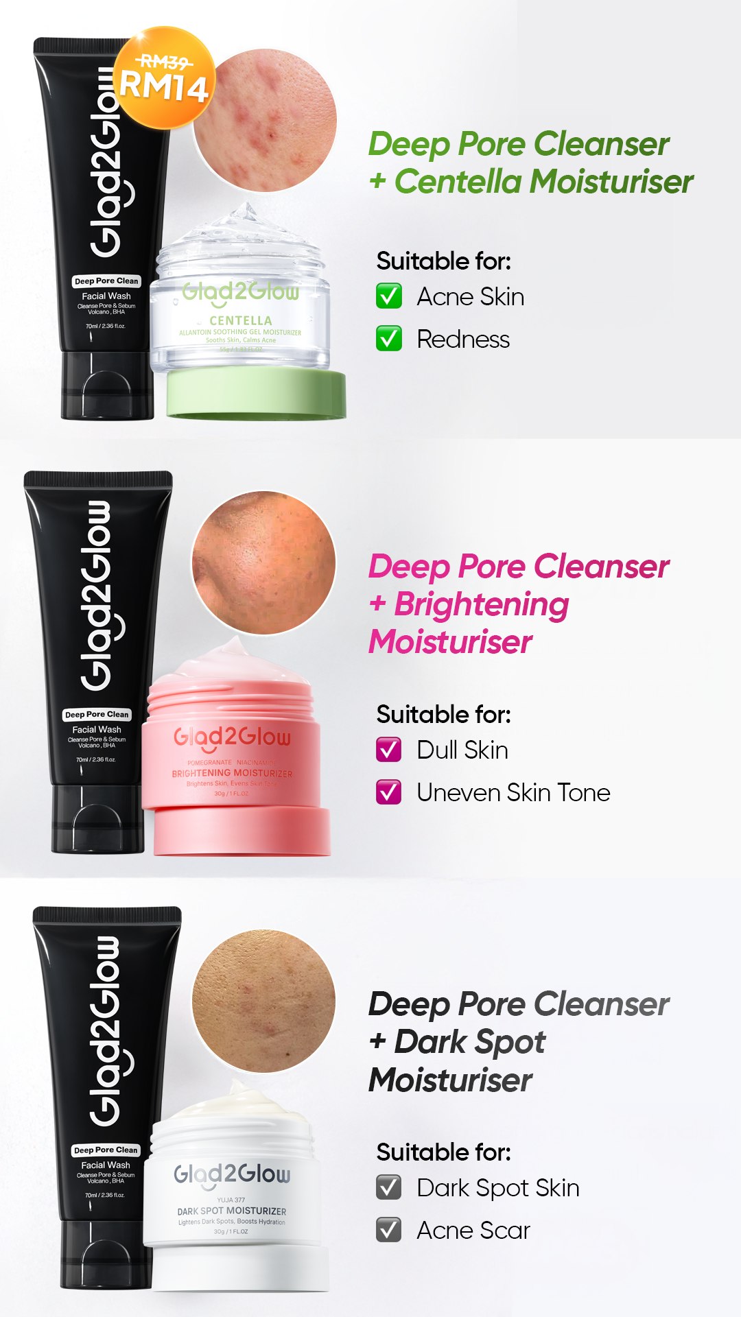 Glad2Glow Malaysia Facebook ad