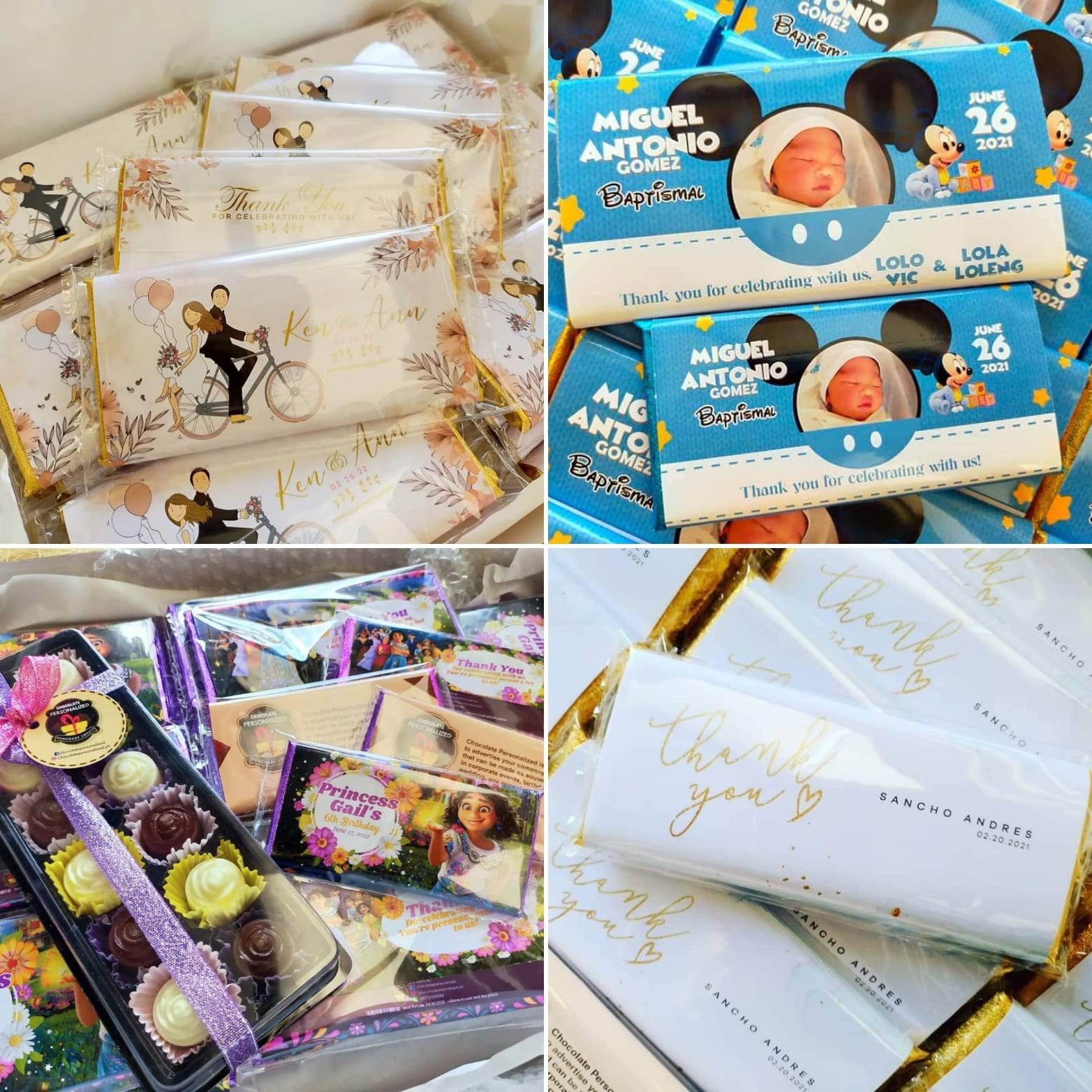 Chocolate Personalized Facebook ad: Looking for Personalized Giveaways?