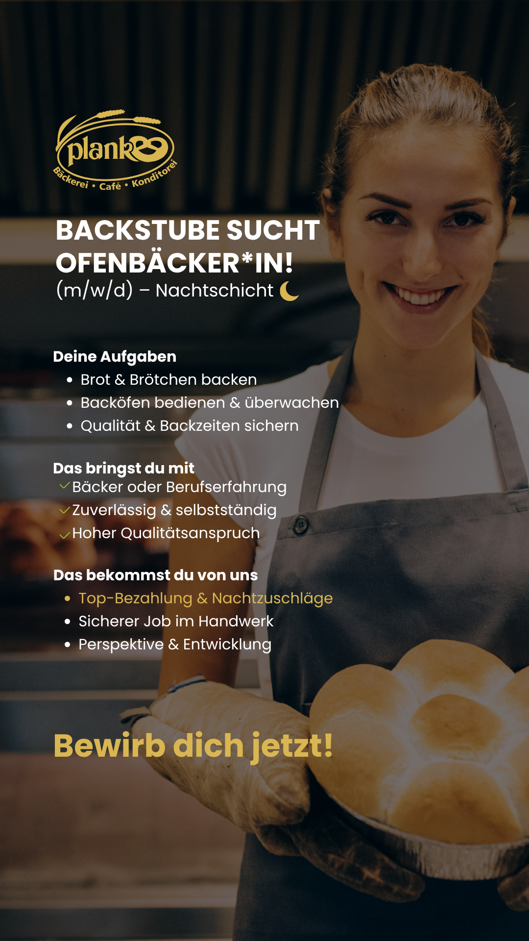 Bäckerei und Konditorei Plank Facebook ad from Jun 19, 2026
