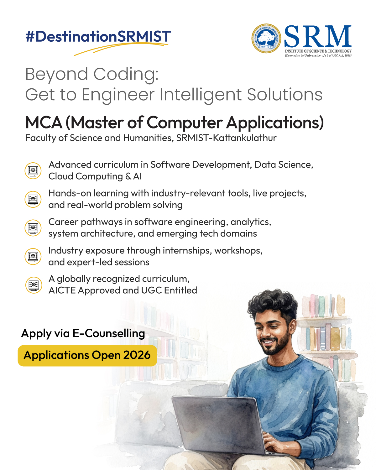 College of Science and Humanities, SRMIST, KTR, Chennai Facebook ad