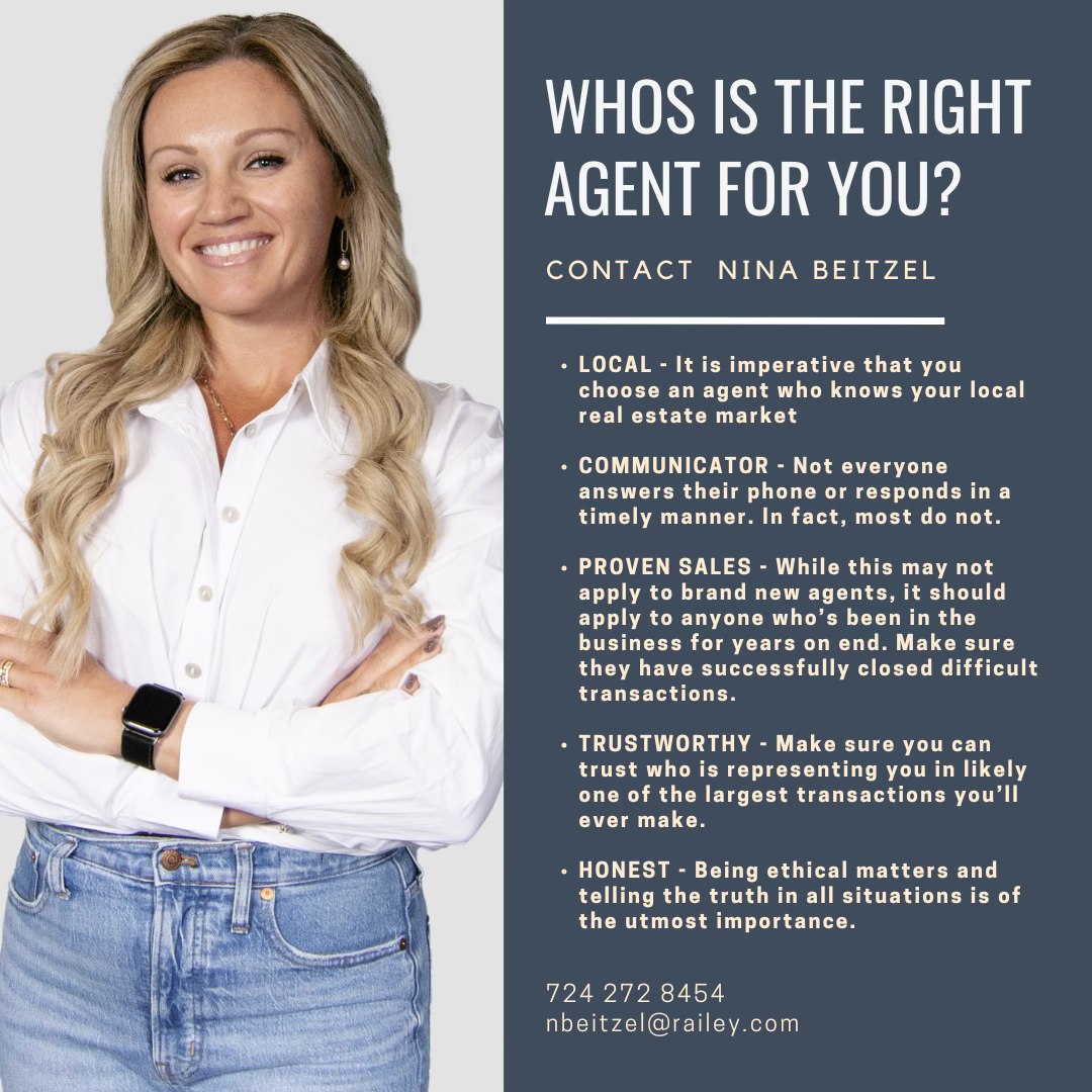 Nina Beitzel - Railey Realty - Deep Creek Lake Facebook ad: THIS MATTERS!