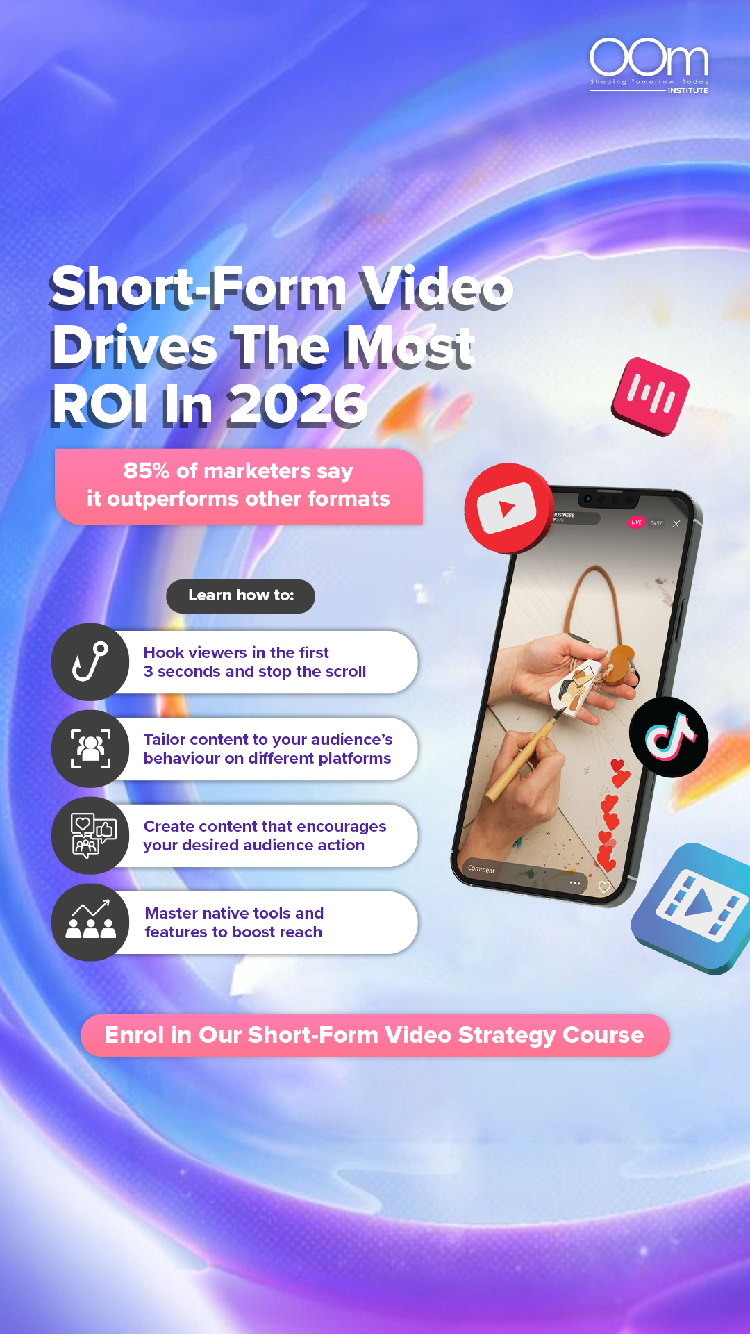 OOm Digital, Tech & AI Institute Facebook ad