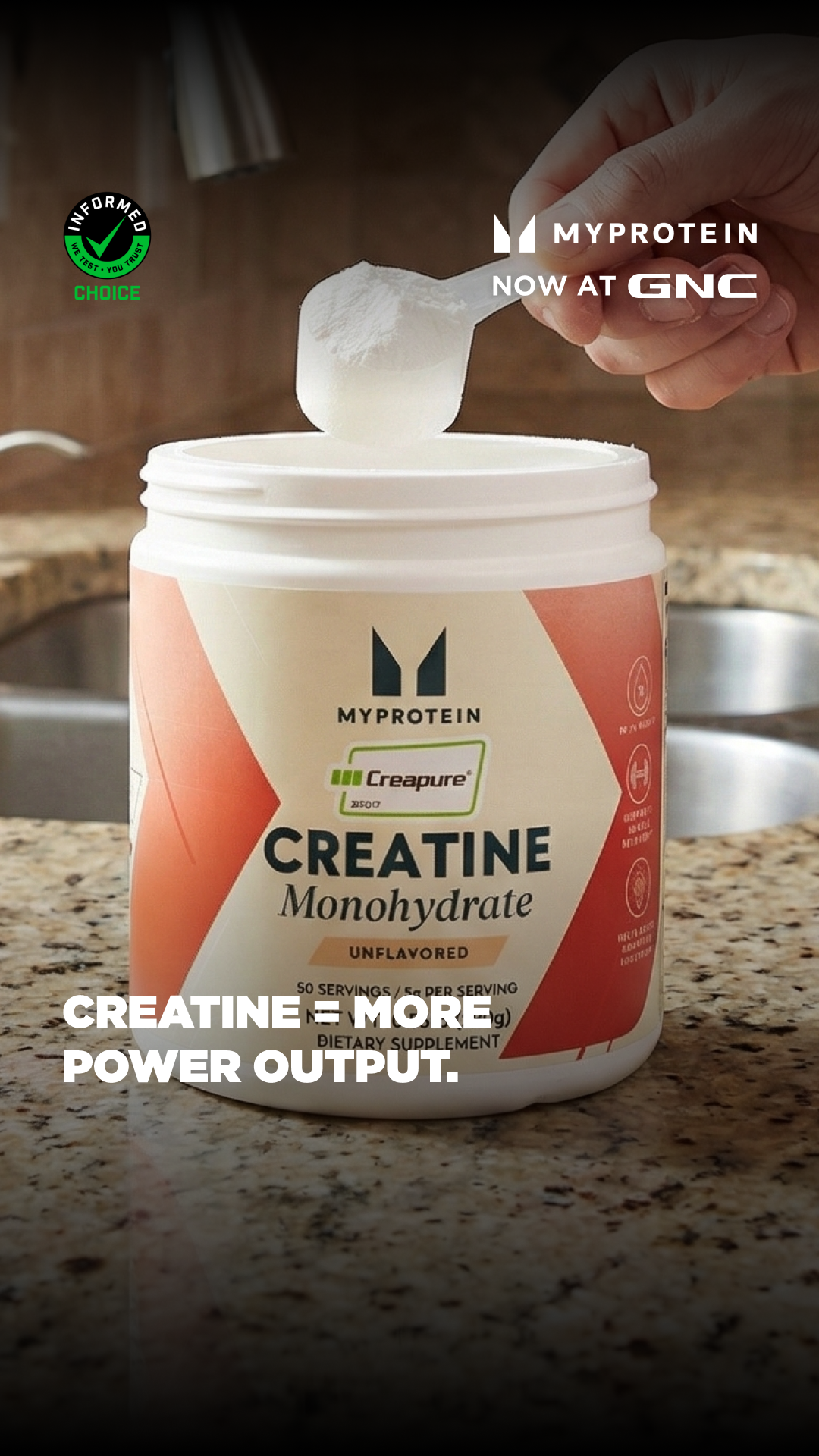 Myprotein Facebook ad