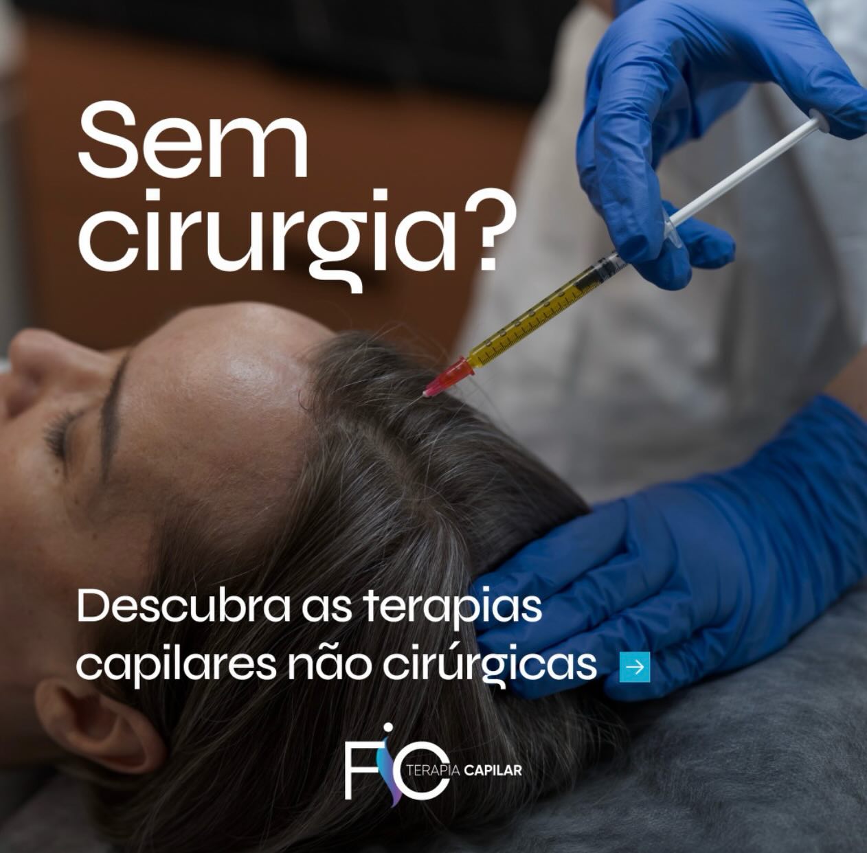Fio Terapia Capilar DF Facebook ad: Imagine não precisar mais se preocupar com quedas…