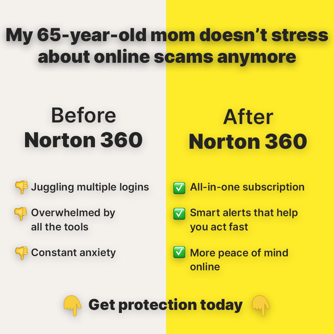 Norton Facebook ad