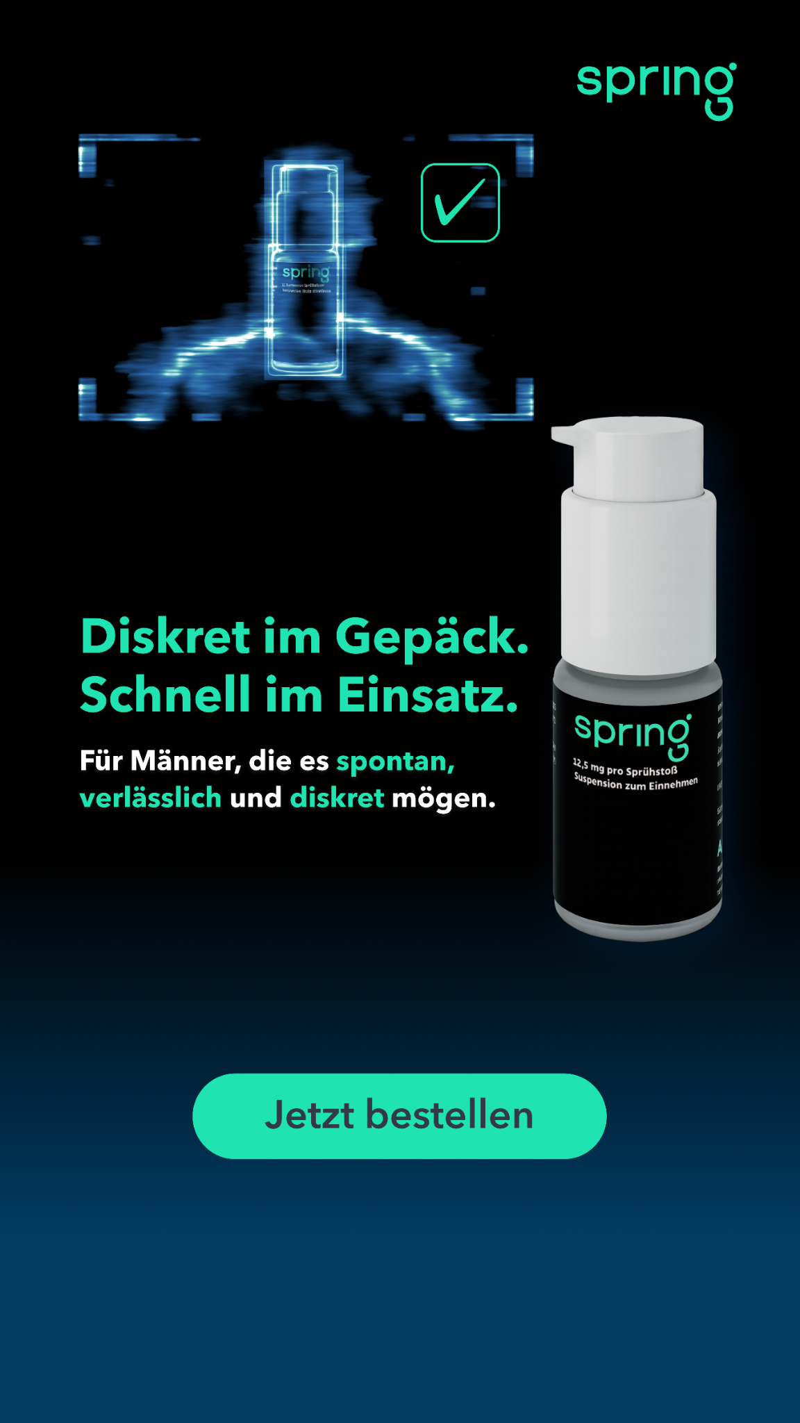 GoSpring Männergesundheit Deutschland  Facebook ad