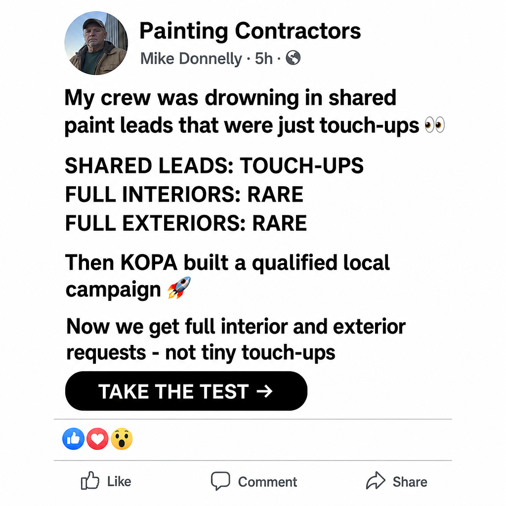 kopa.ai Facebook ad