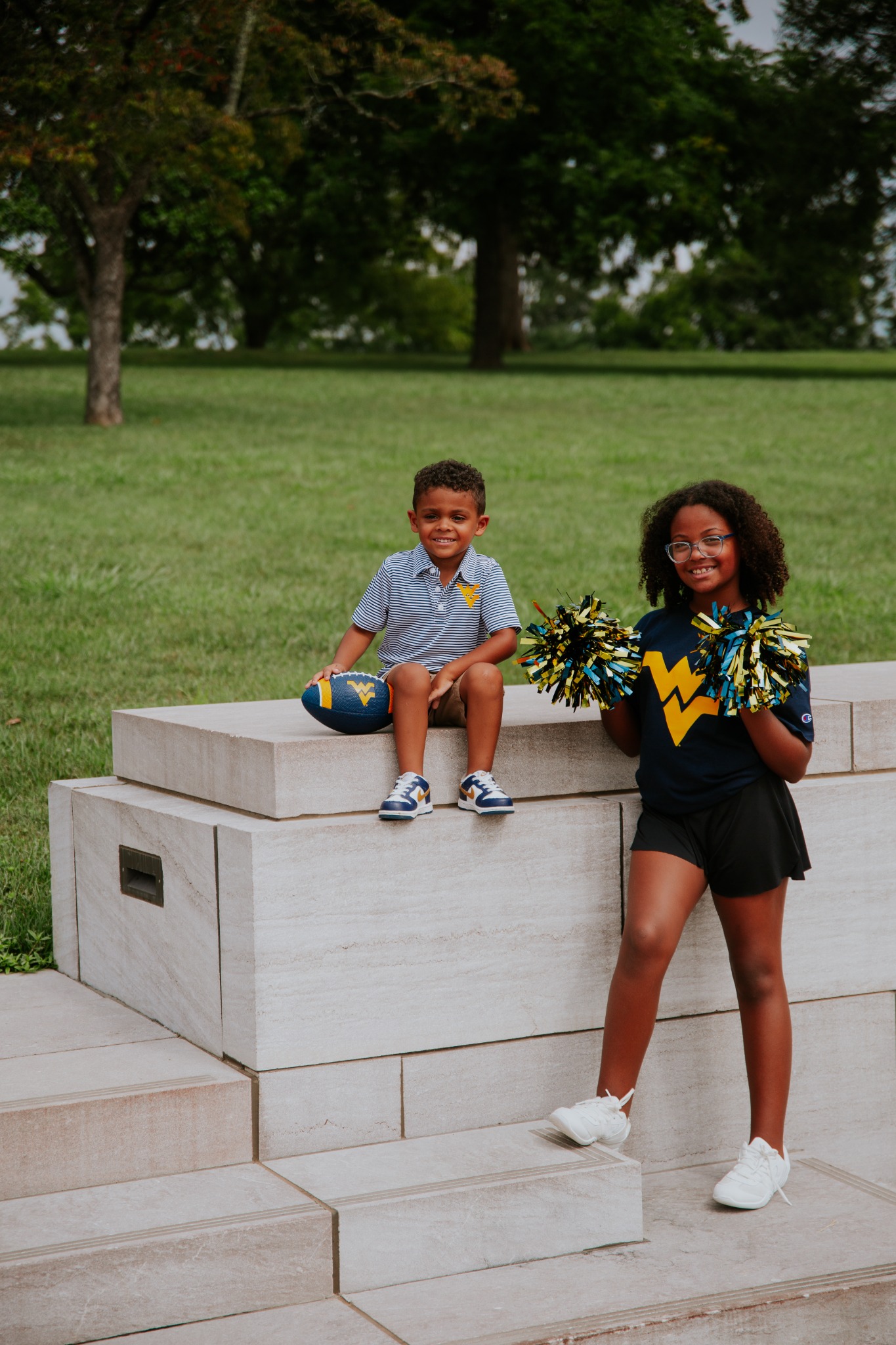 Alumni Hall WVU Facebook ad: Shop WVU Kids Gear!