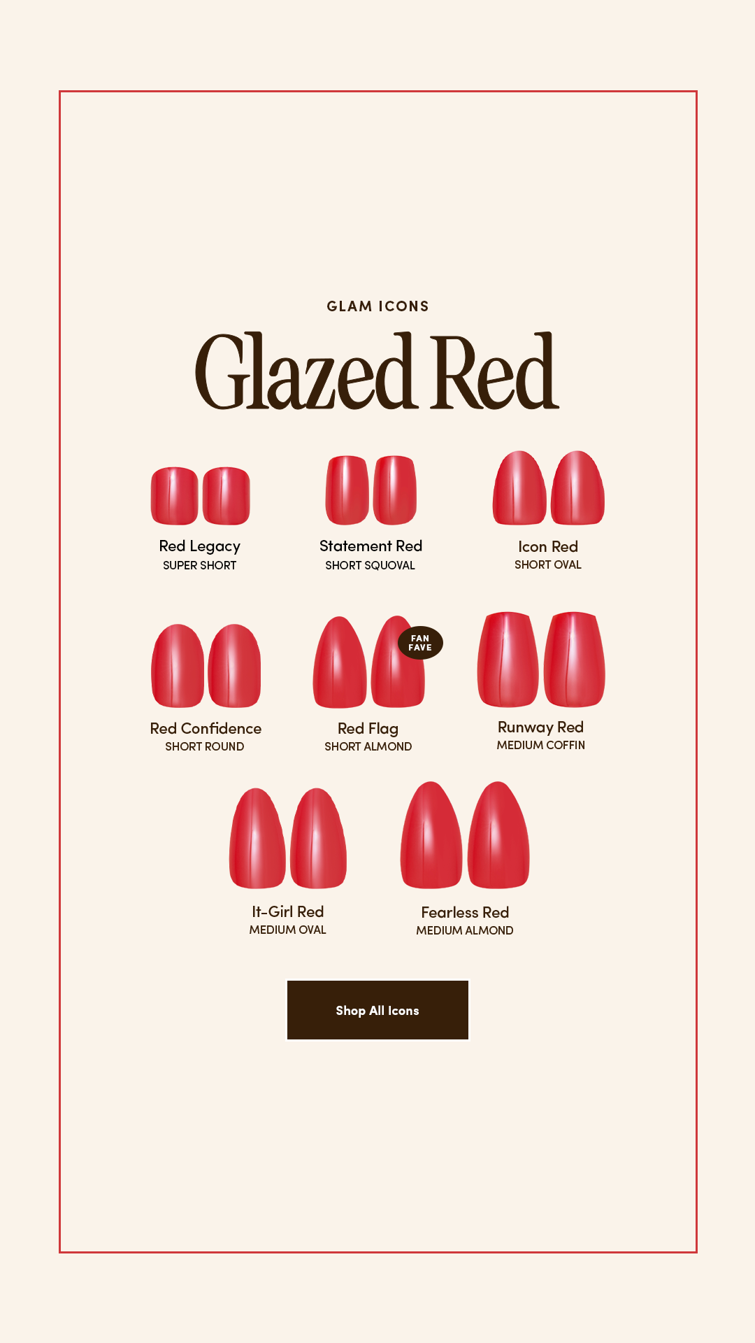 Glamnetic Facebook ad