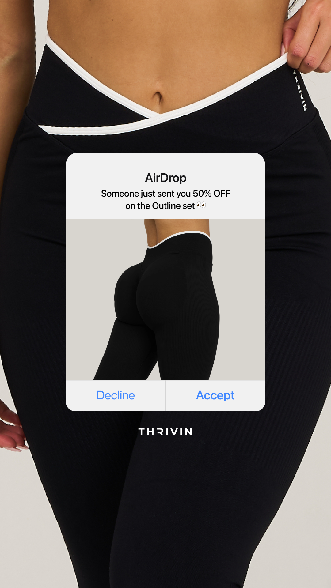 Wearethrivin Facebook ad
