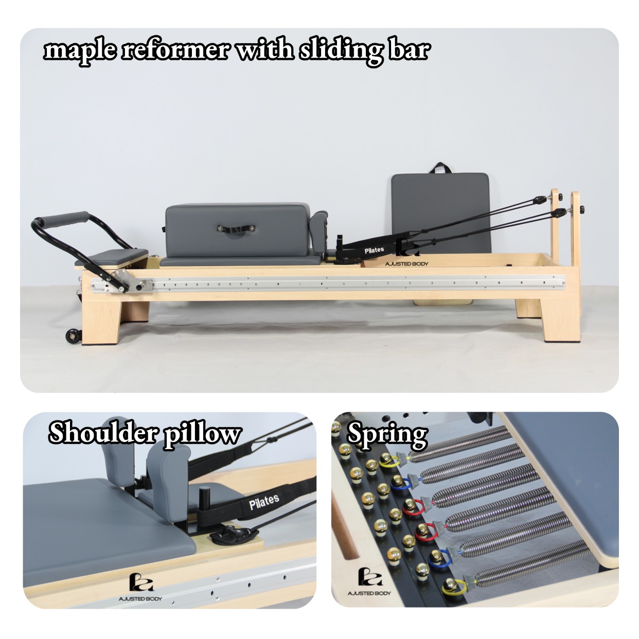 Pilates26-adjustedbody Facebook ad: Pilates equipment shipped globally